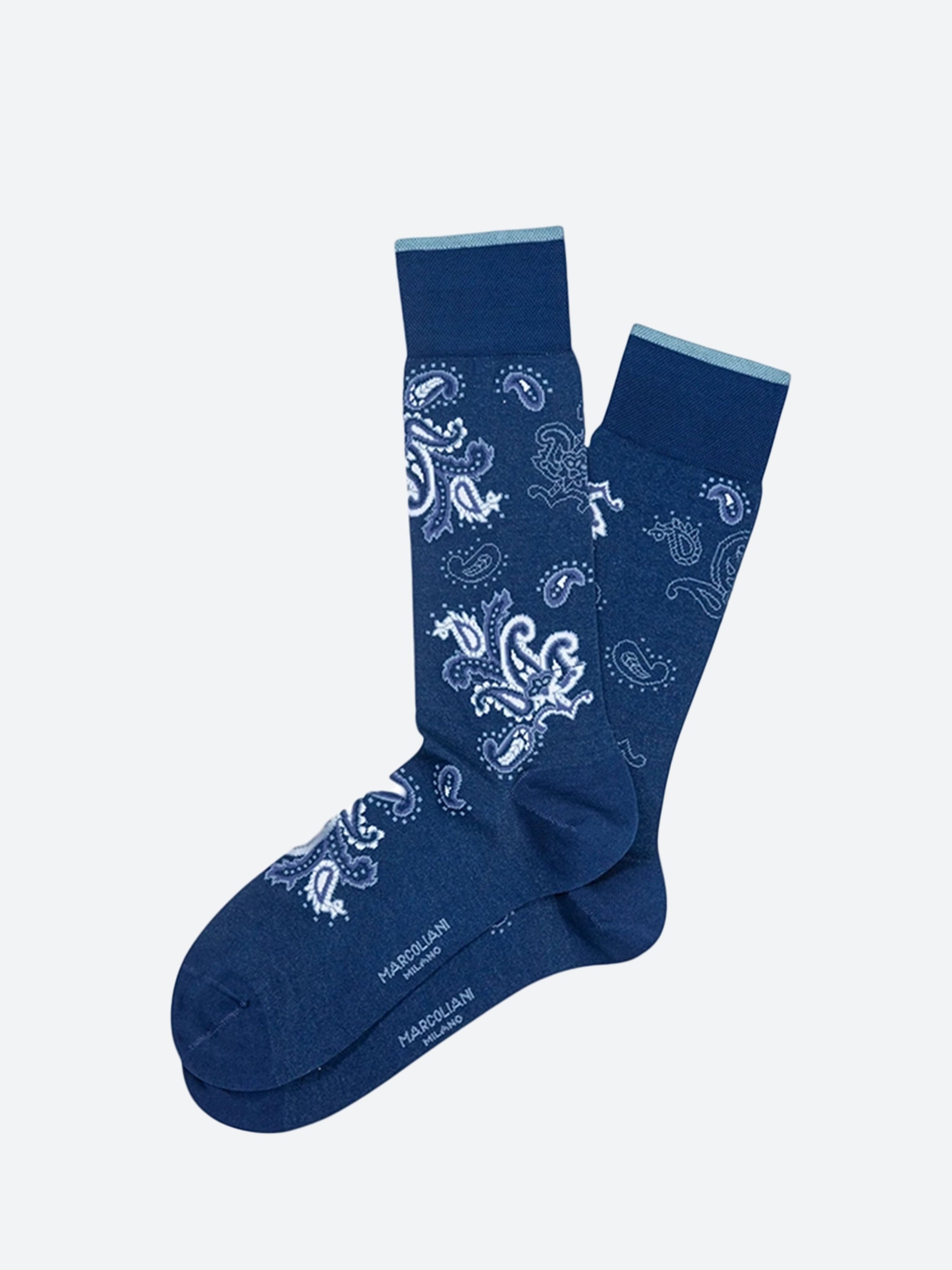 Jali Paisley Mid Calf Sock