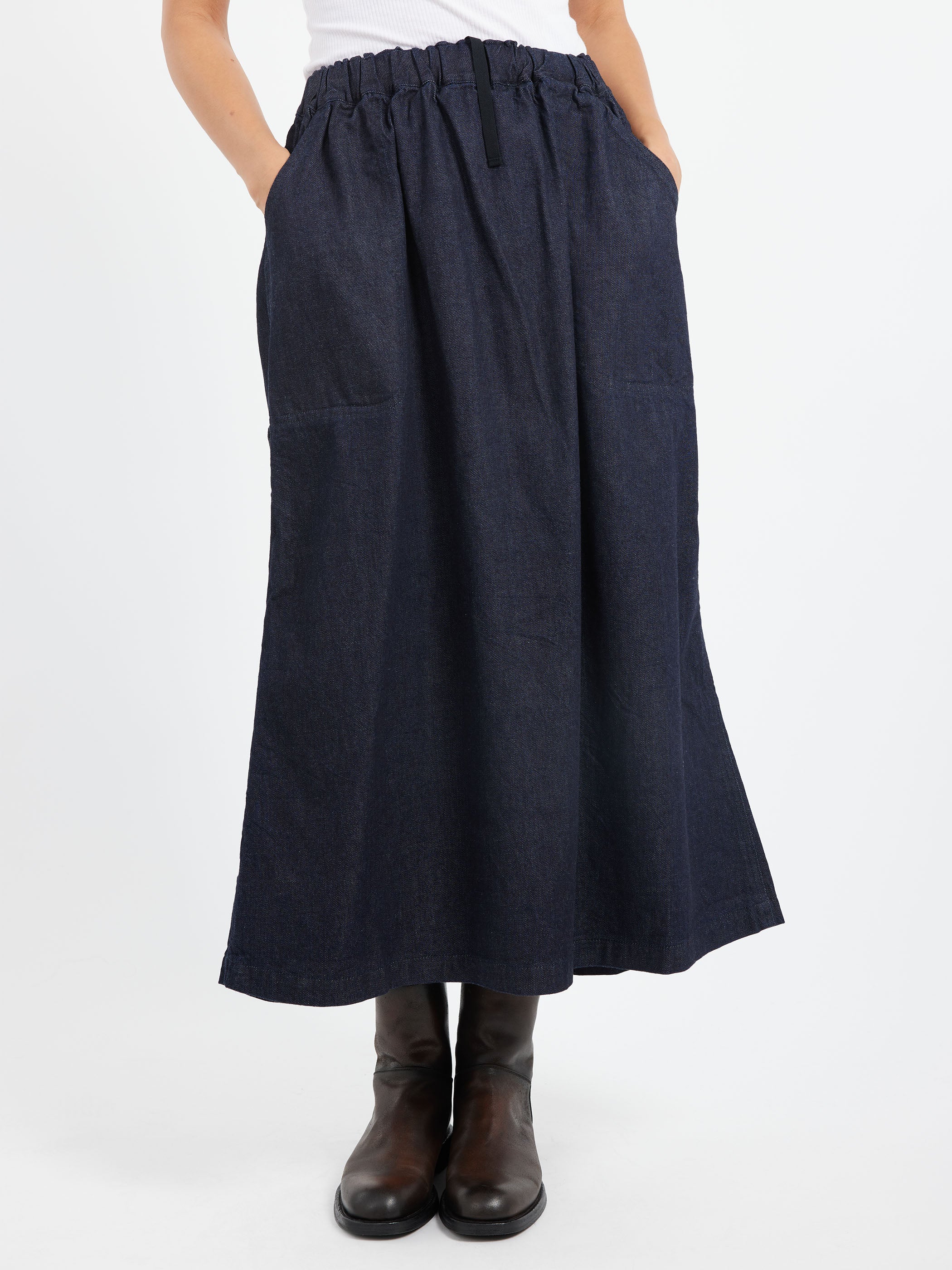 Denim Painter Skirt