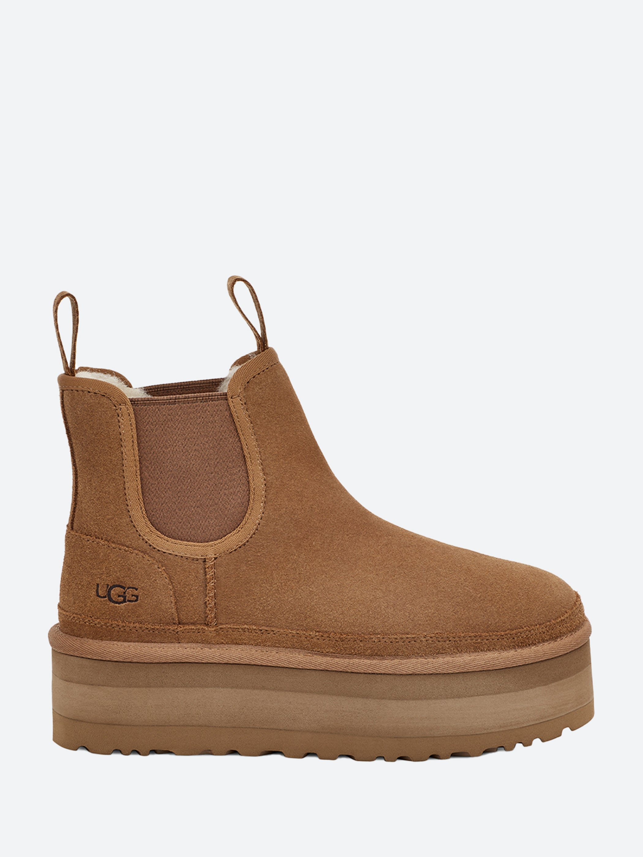 UGG - Neumel Platform Chelsea in Chestnut – gravitypope