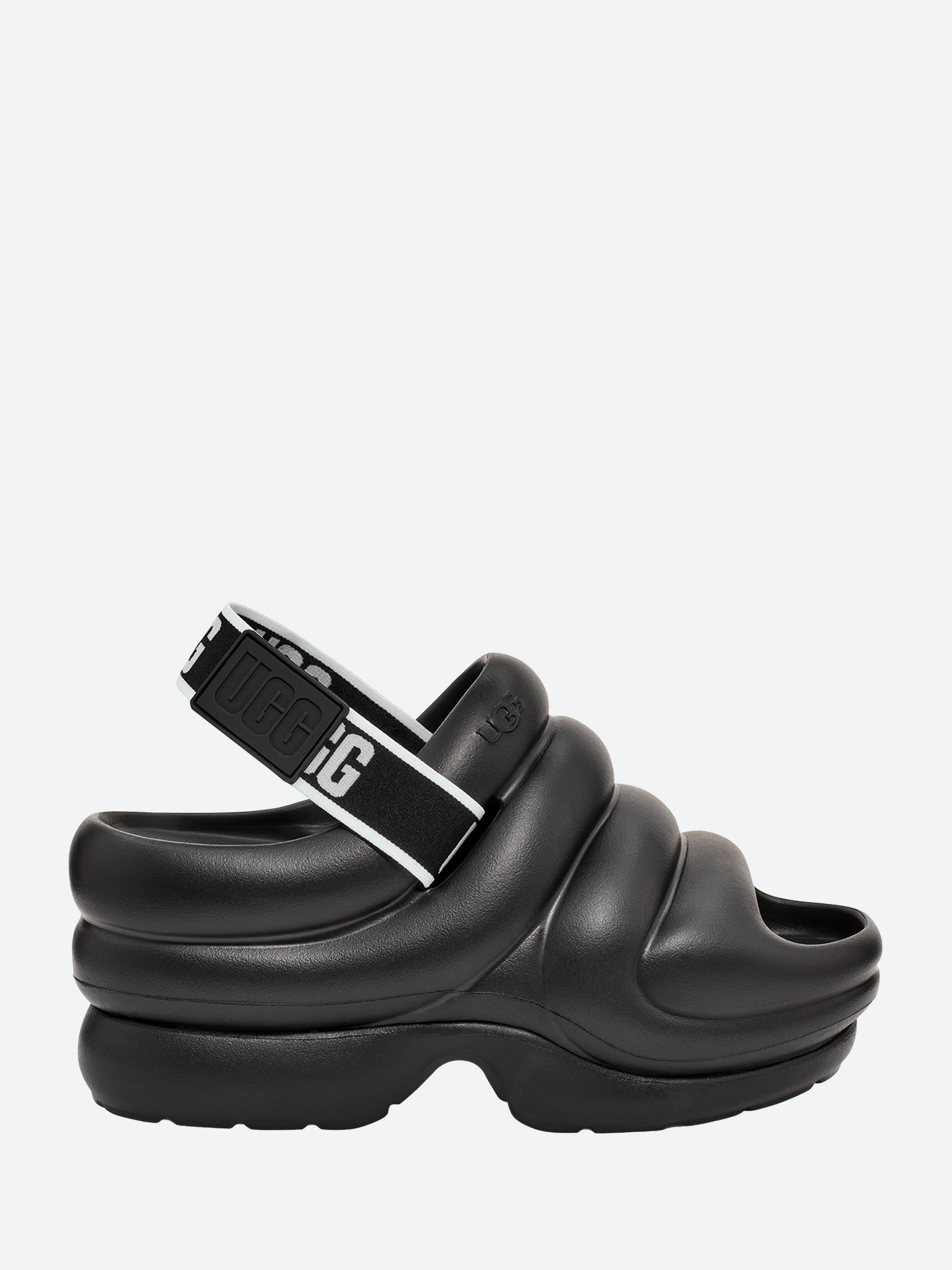 UGG - Aww Yeah Platform Slide in Black – gravitypope