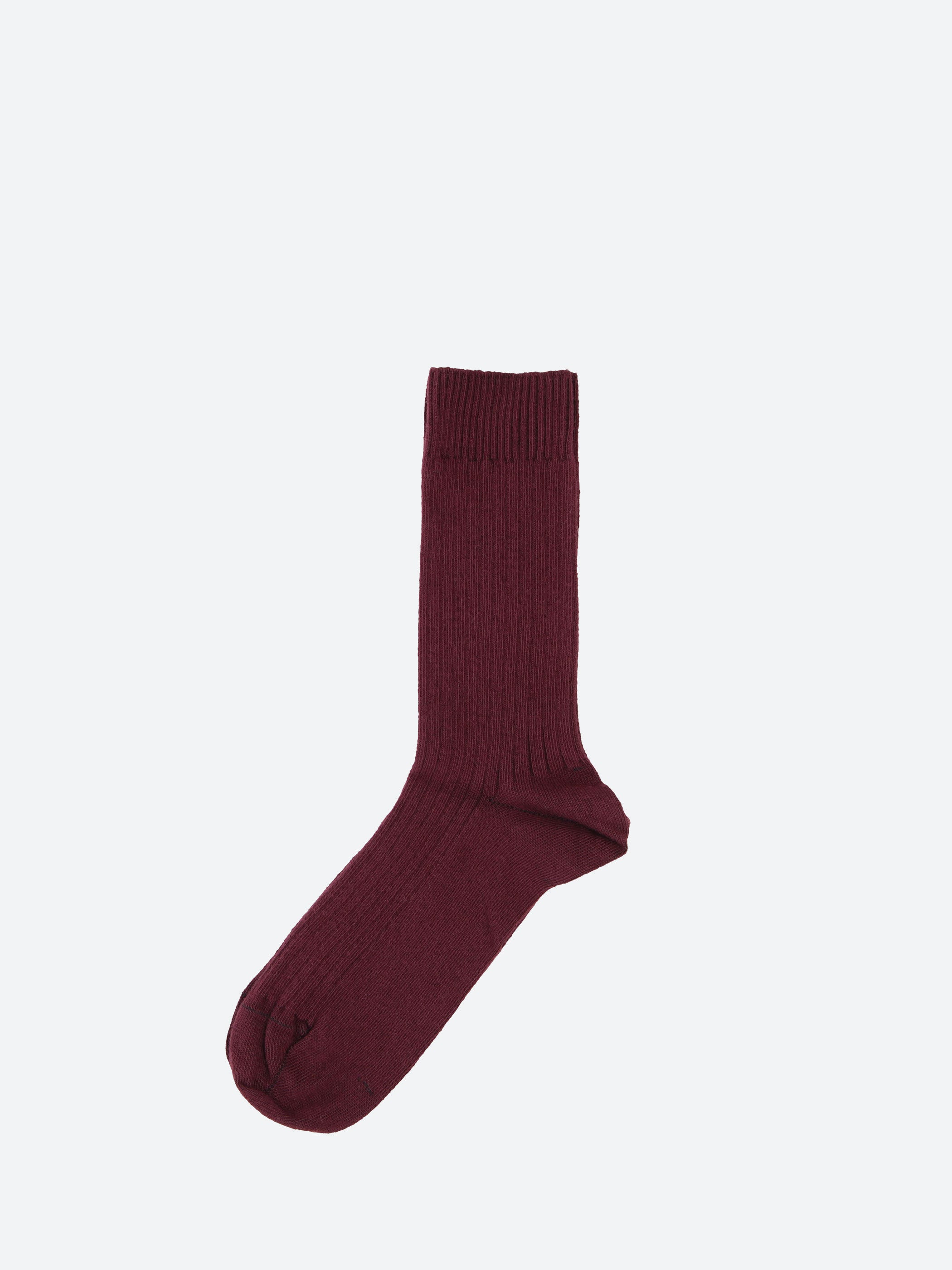 Rib Overankle Socks