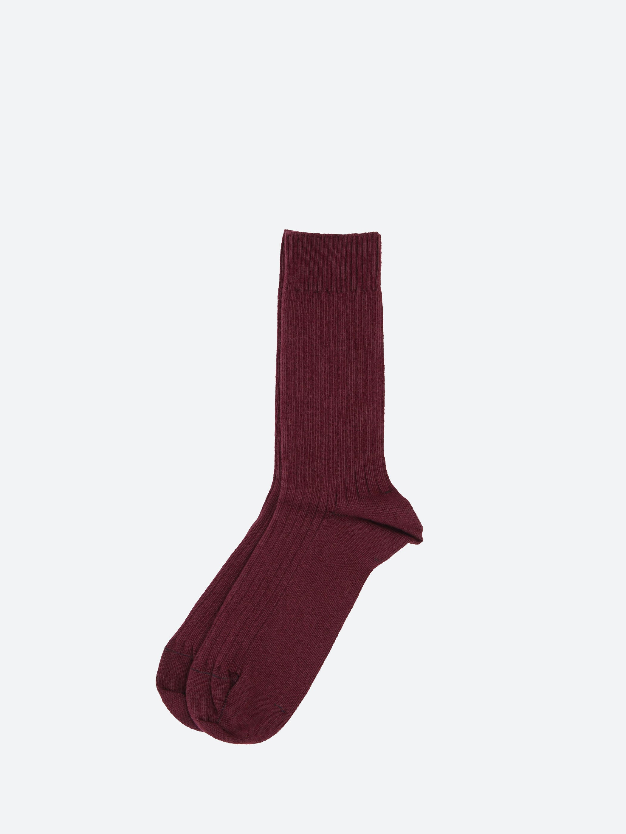 Rib Overankle Socks