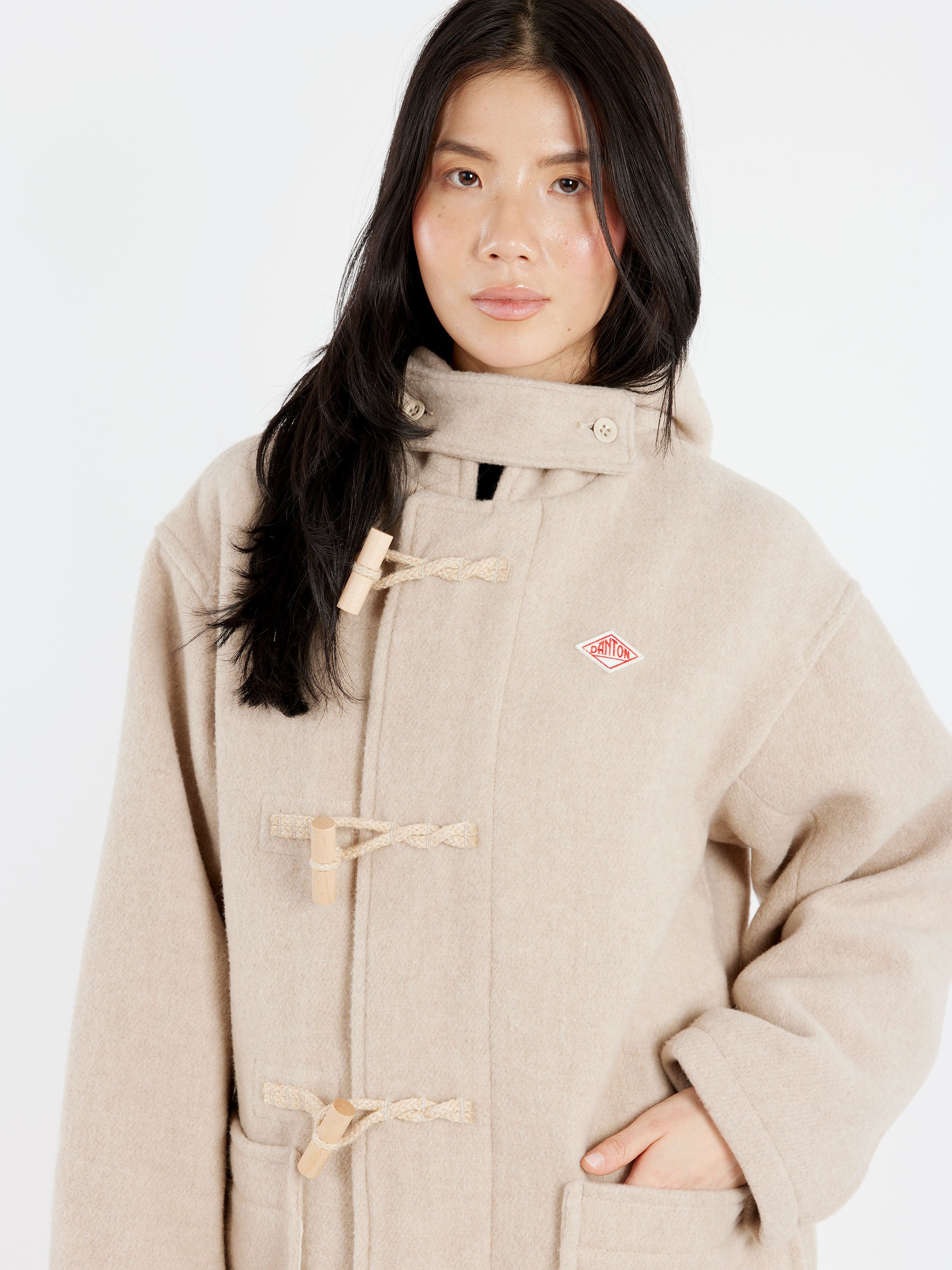 Women's Wool Light Pile Duffle Coat