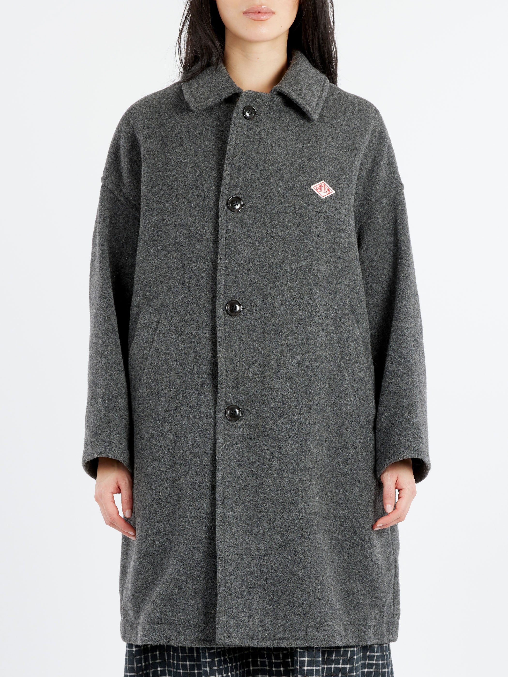 Women's Wool Light Pile Long Coat