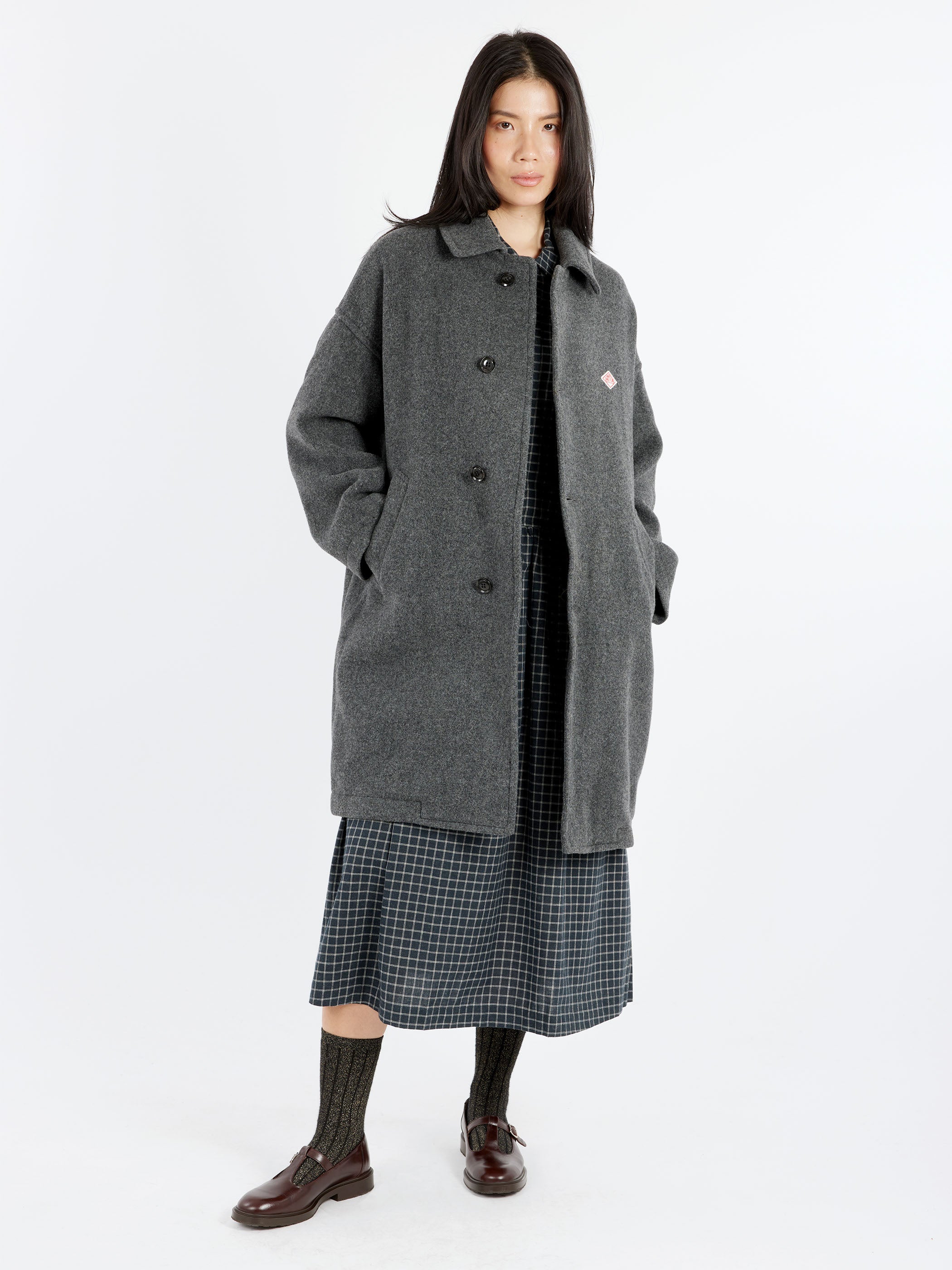 Women's Wool Light Pile Long Coat