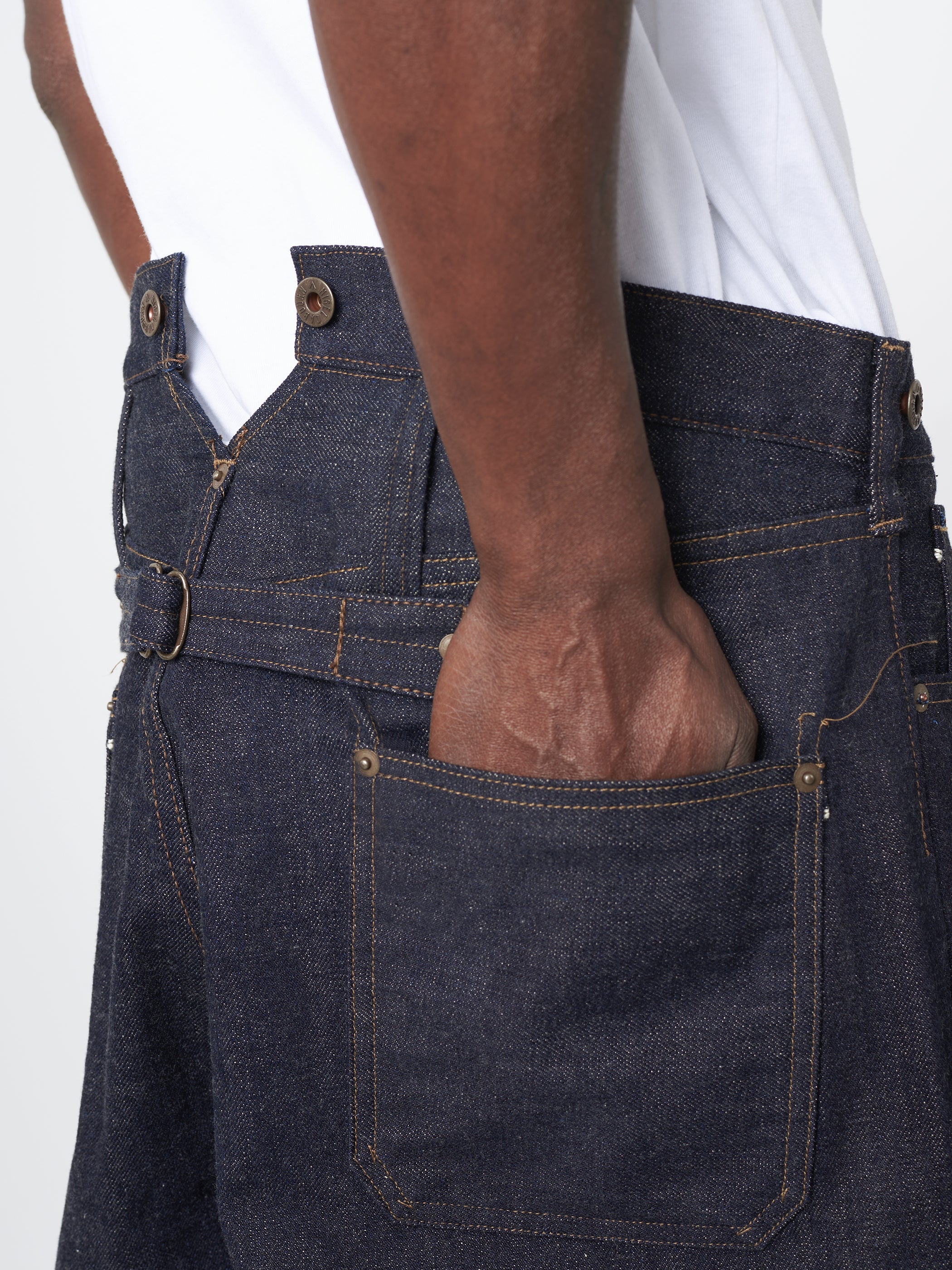 Nigel Cabourn - Railman Denim Pant in Indigo – gravitypope