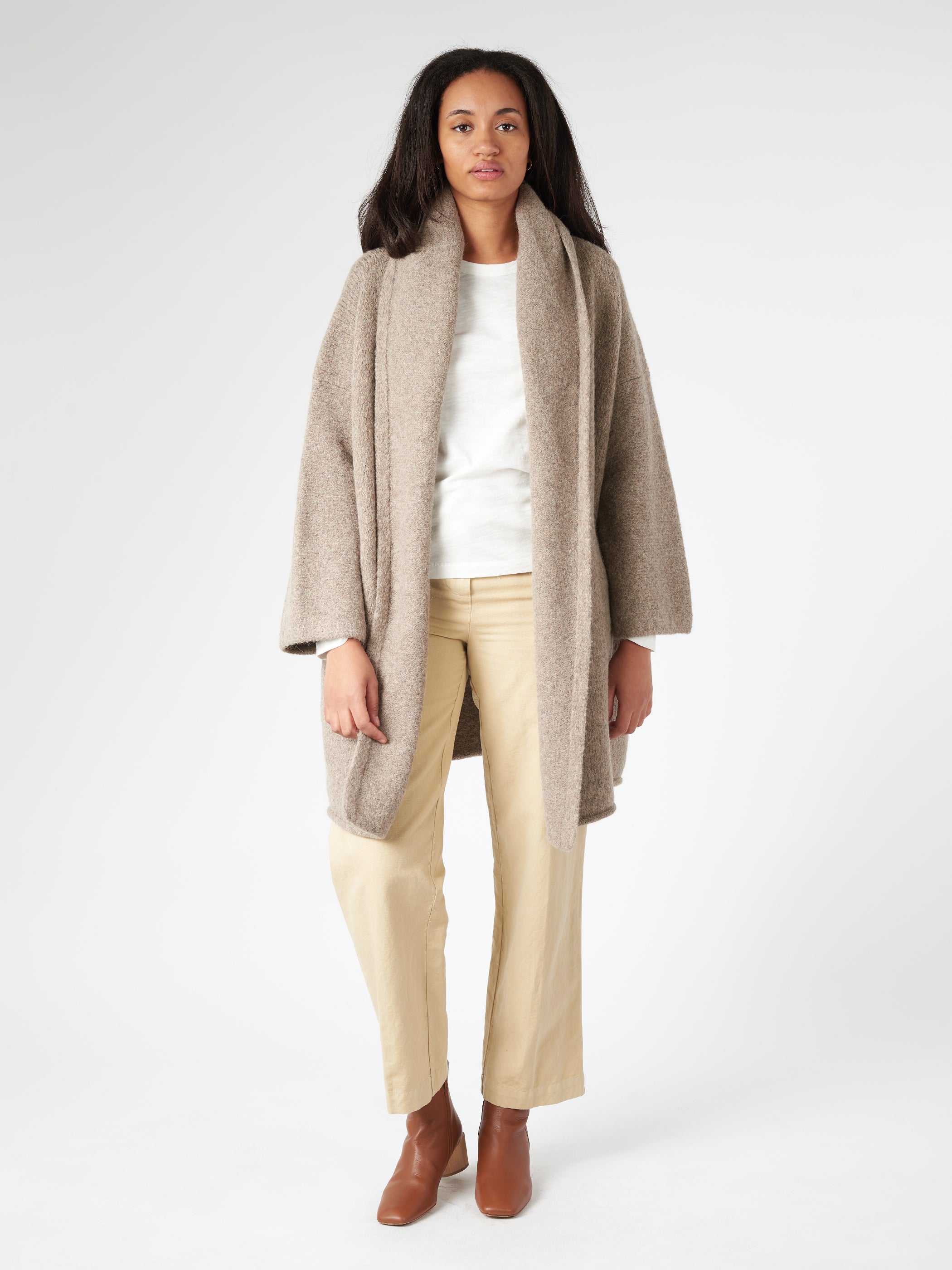 Lauren Manoogian - Capote Coat in Driftwood – gravitypope