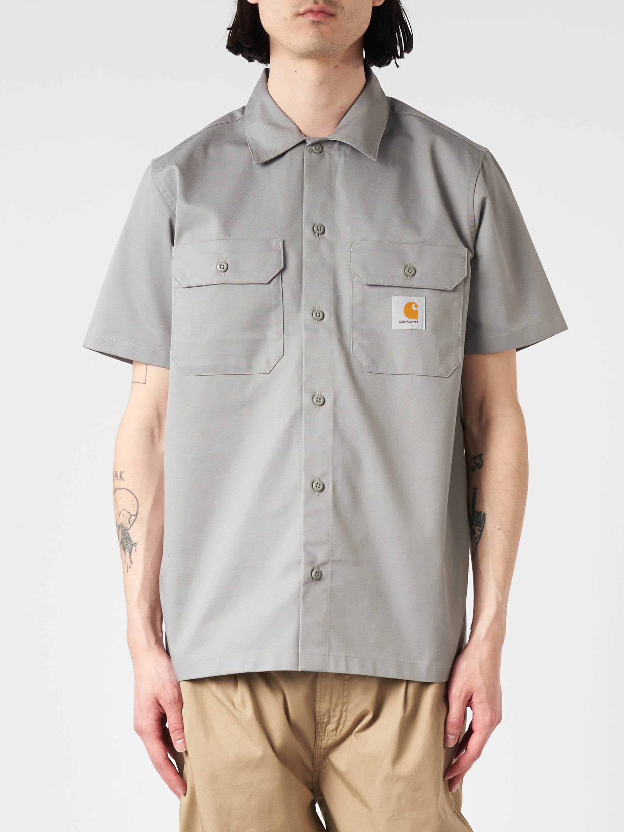 Carhartt WIP S S Master Shirt in Marengo gravitypope