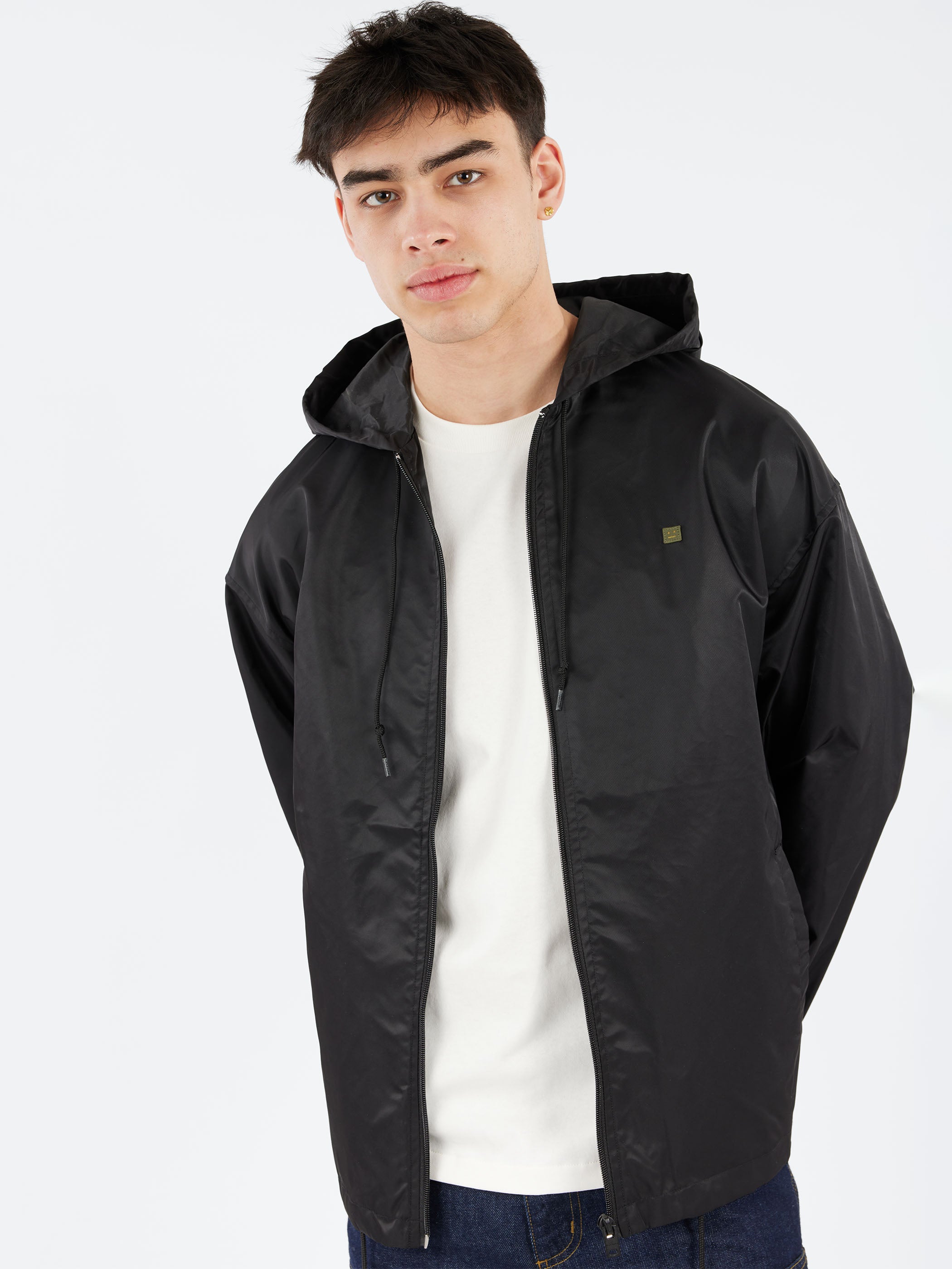 Micro Face Patch Nylon Jacket