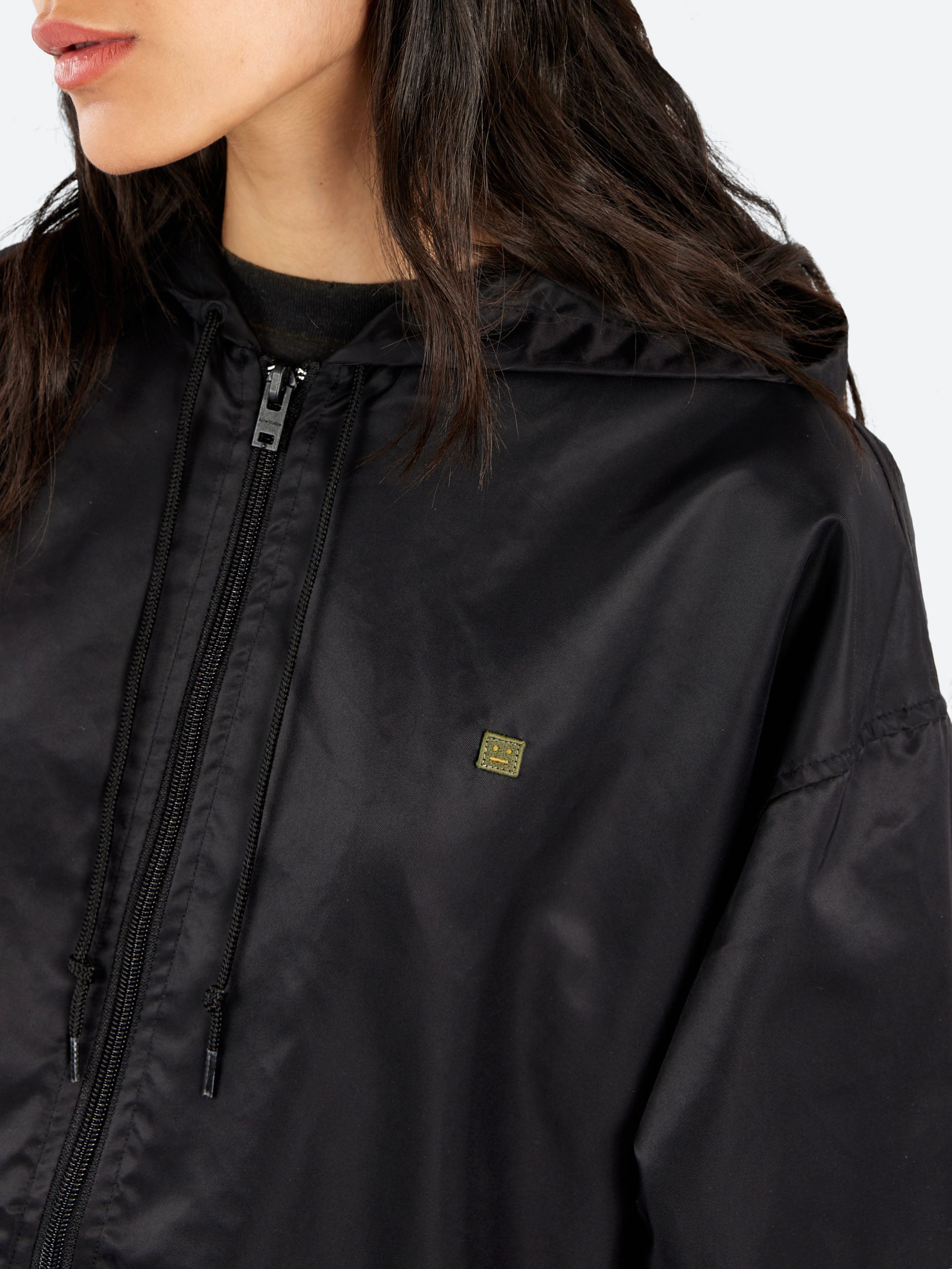 Micro Face Patch Nylon Jacket