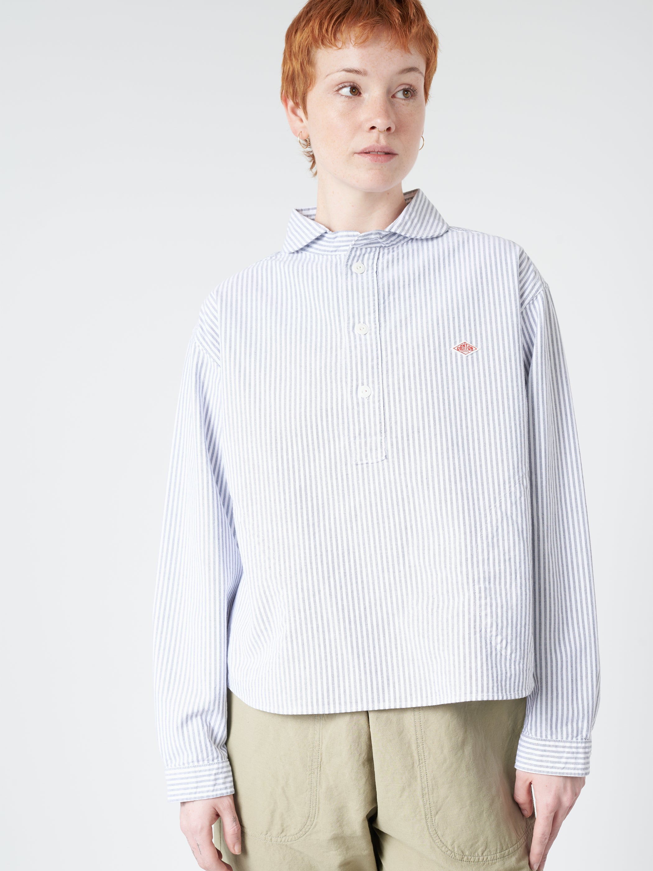 Pullover oxford shirt best sale