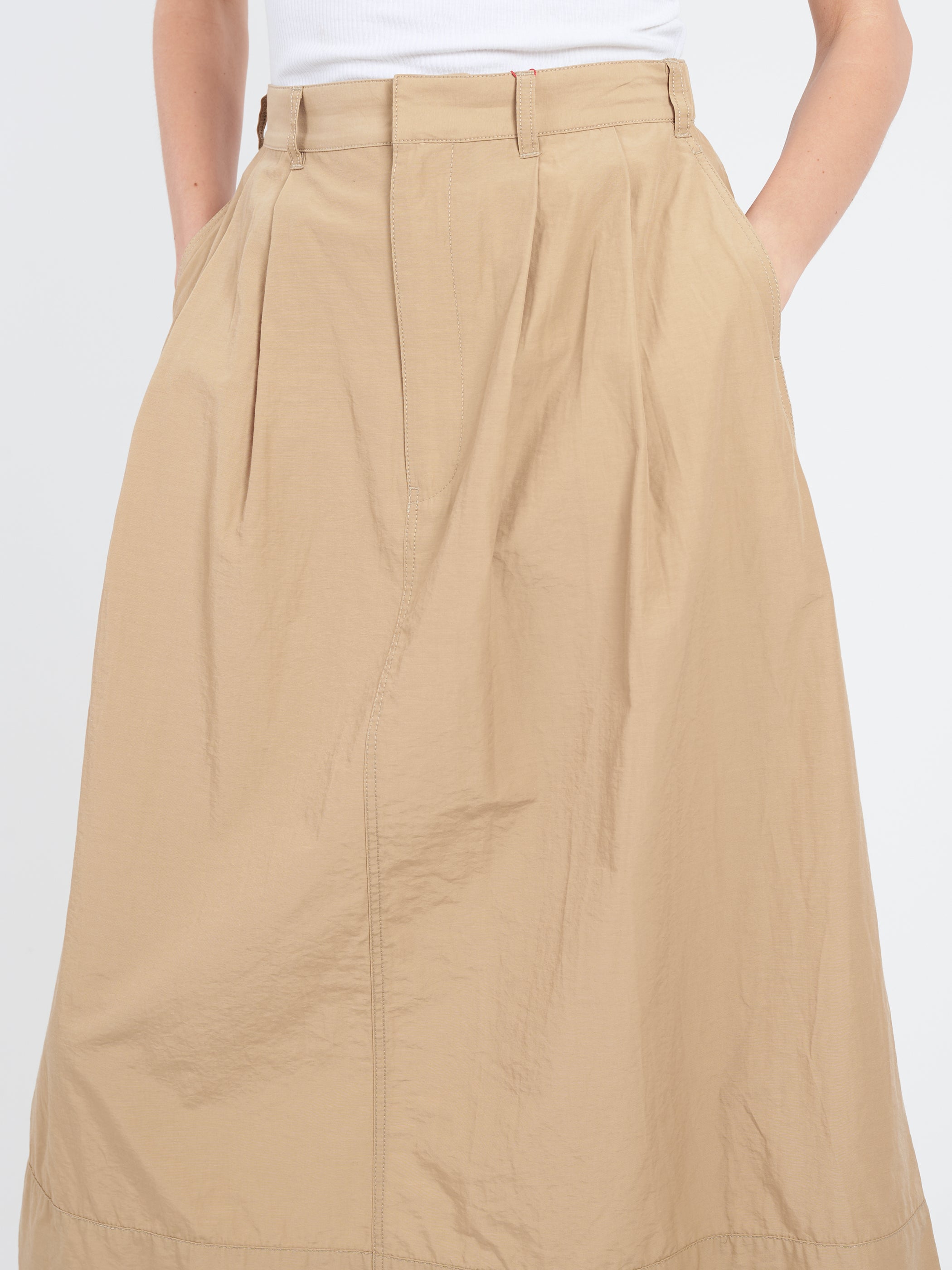 Double Pleated Skirt