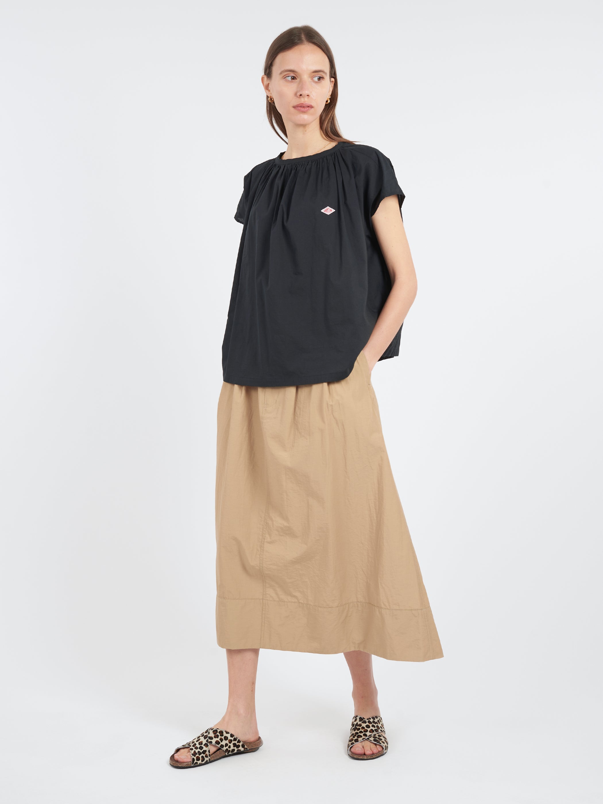 Double Pleated Skirt