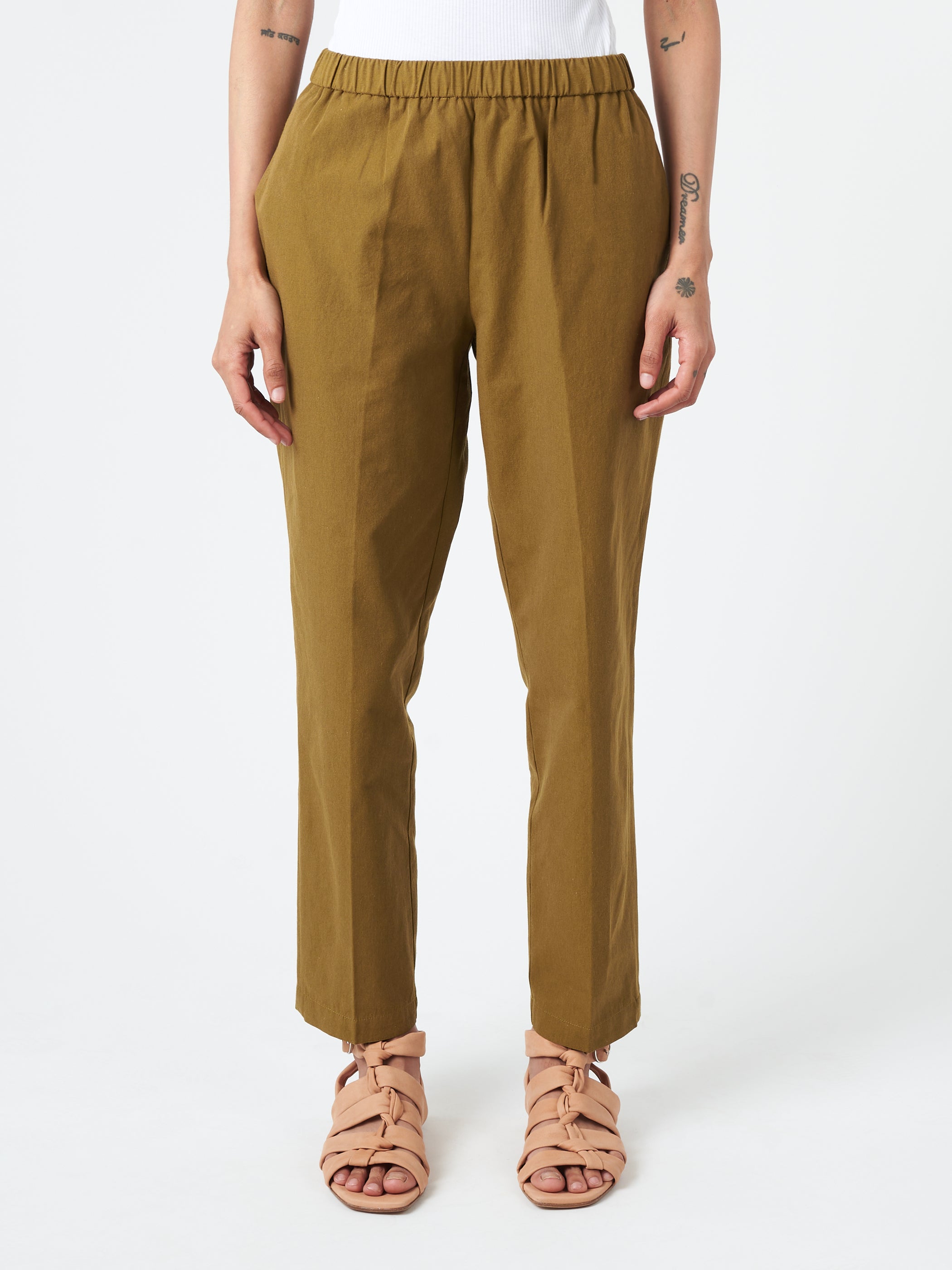 Trousers with Elastic Waist