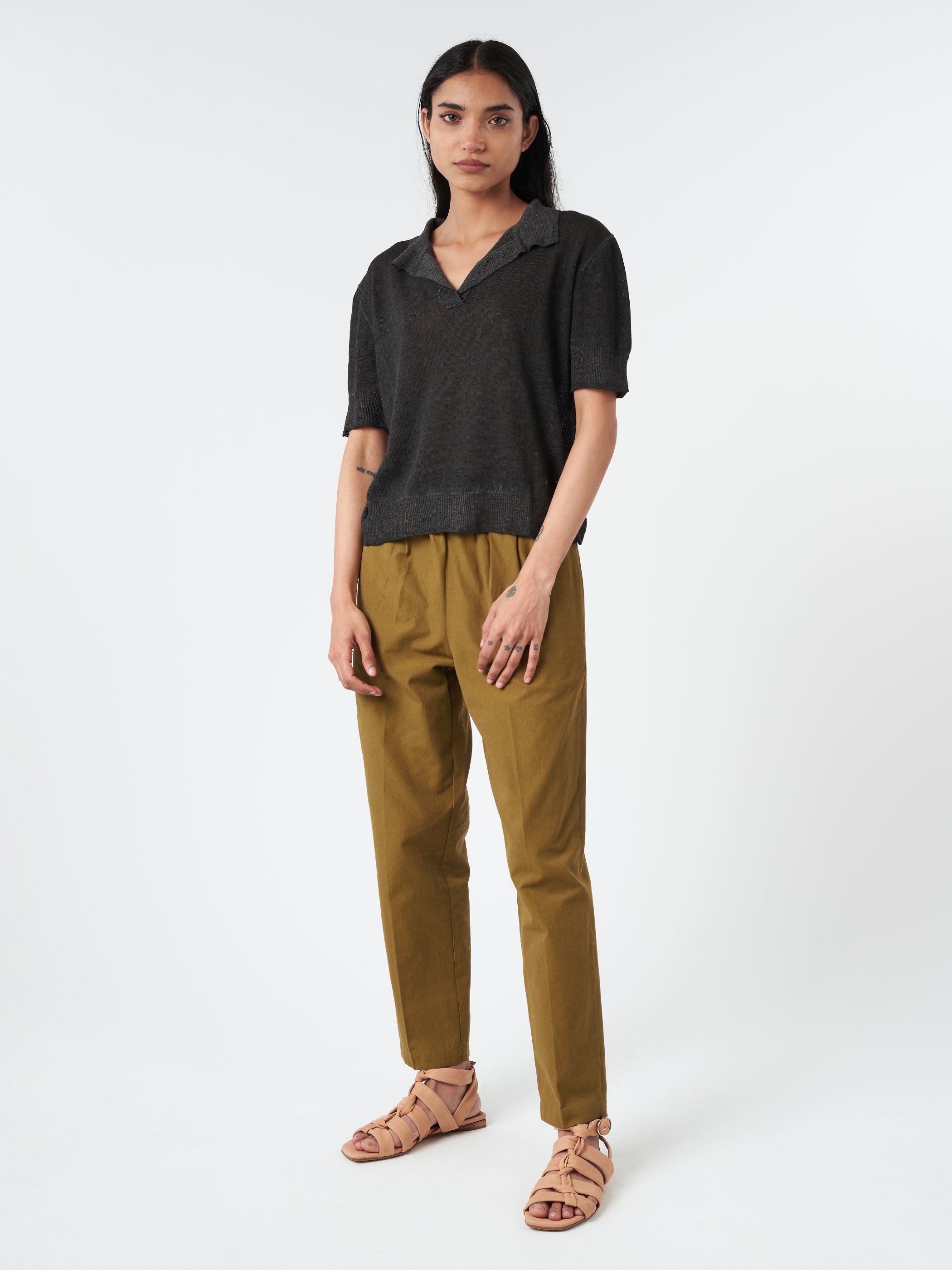 Trousers with Elastic Waist