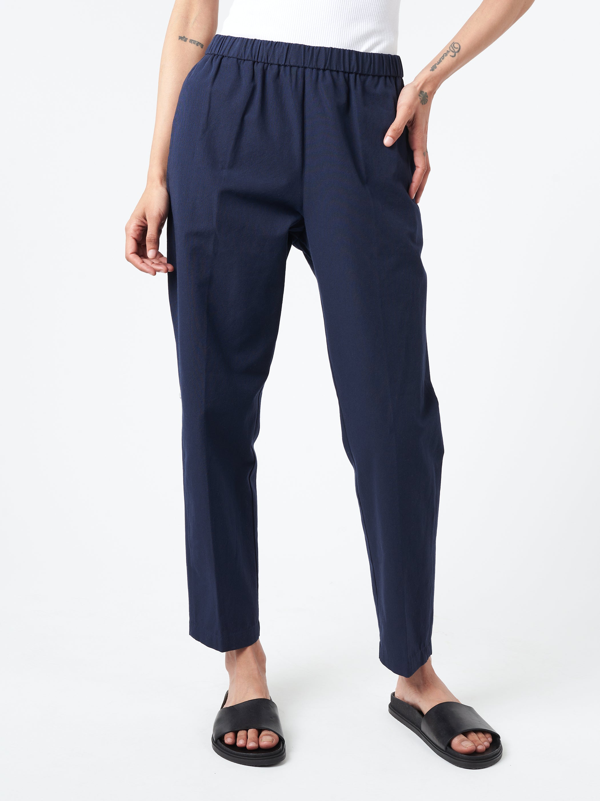 Trousers with Elastic Waist