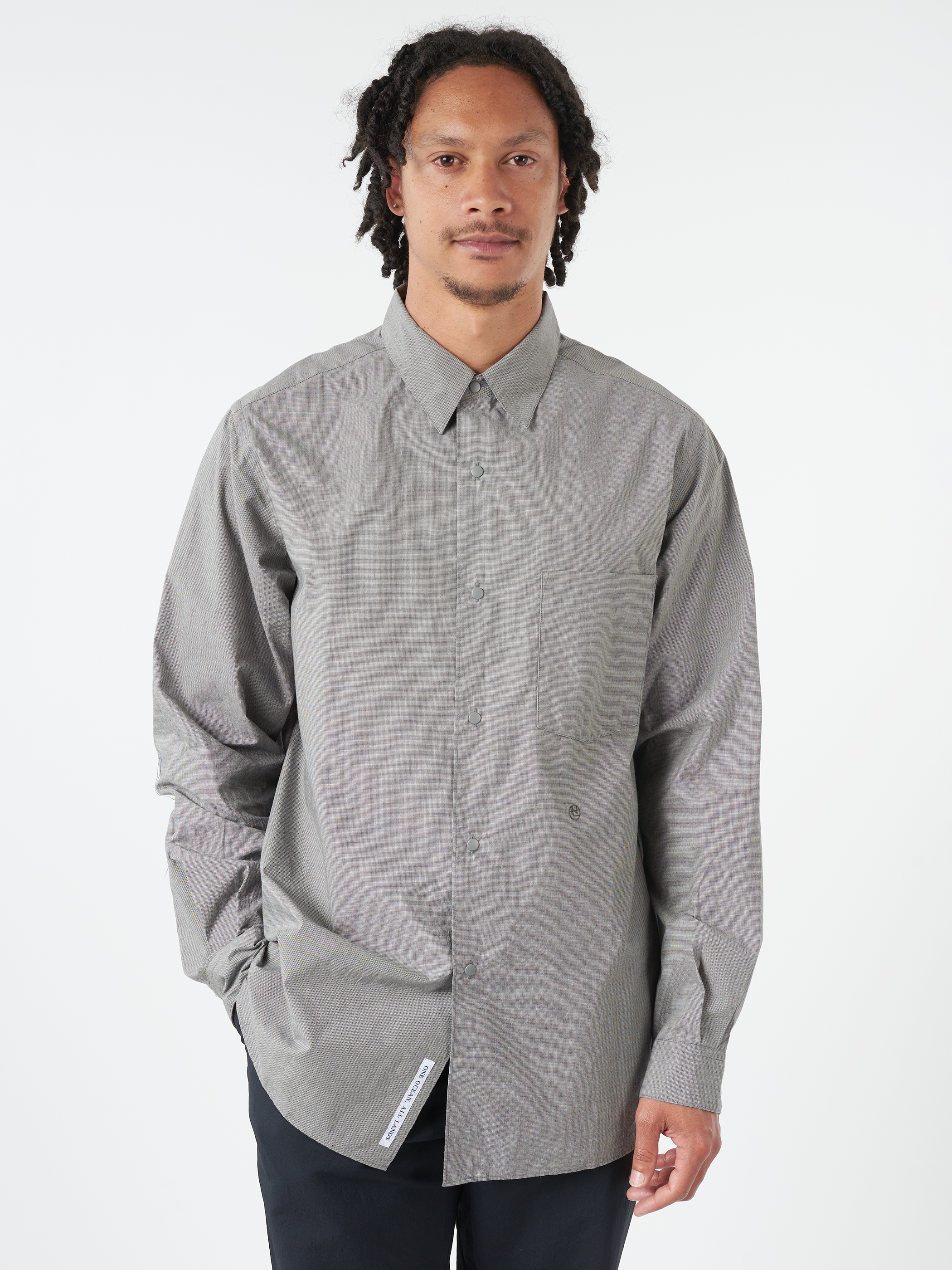 Regular Collar Wind Shirt