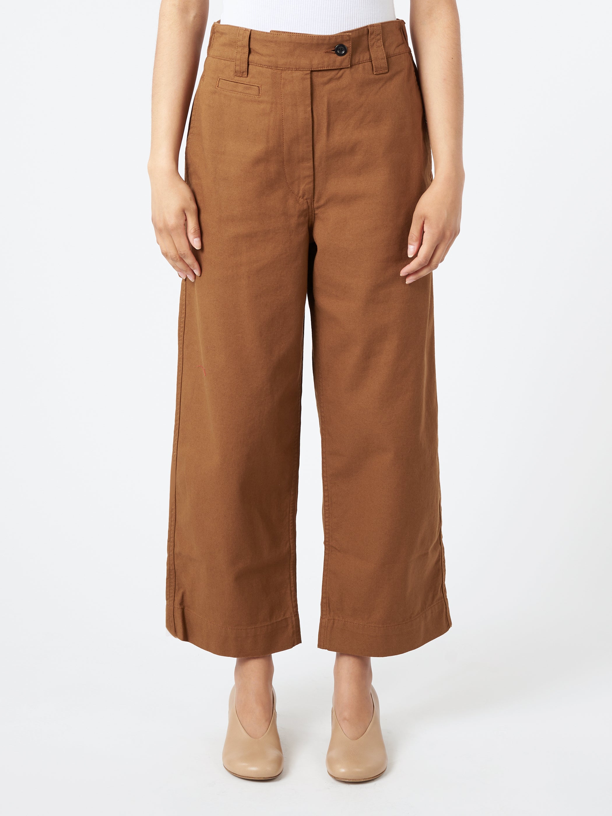 Margaret Howell - MHL Carpenter Trouser in Tobacco – gravitypope