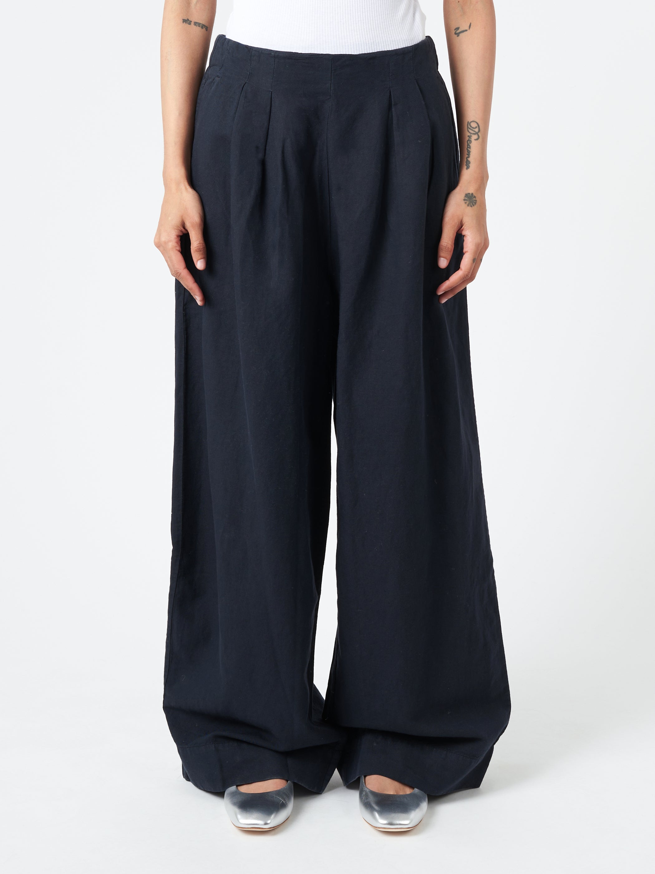 Wide Leg Trousers