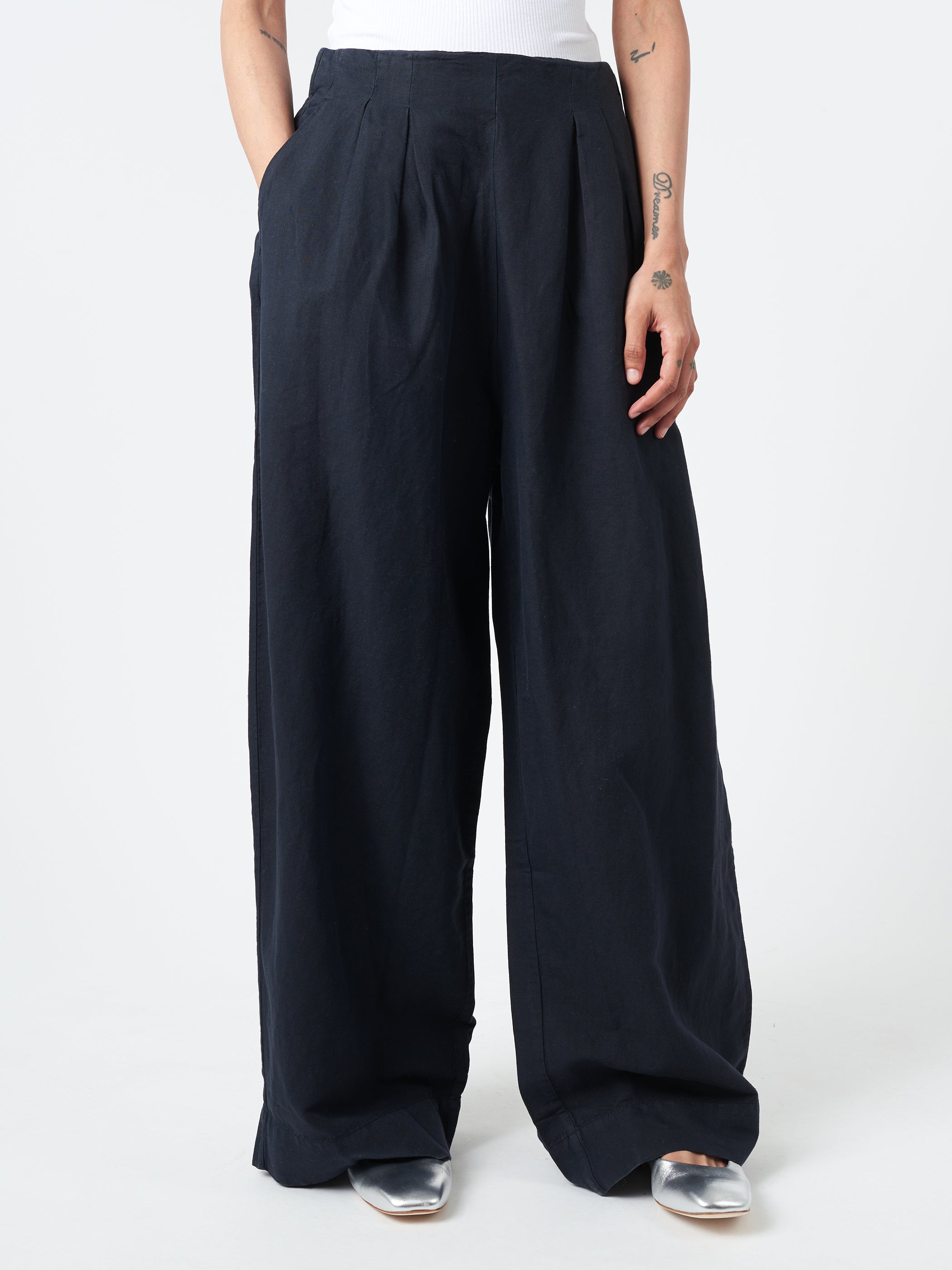 Wide Leg Trousers