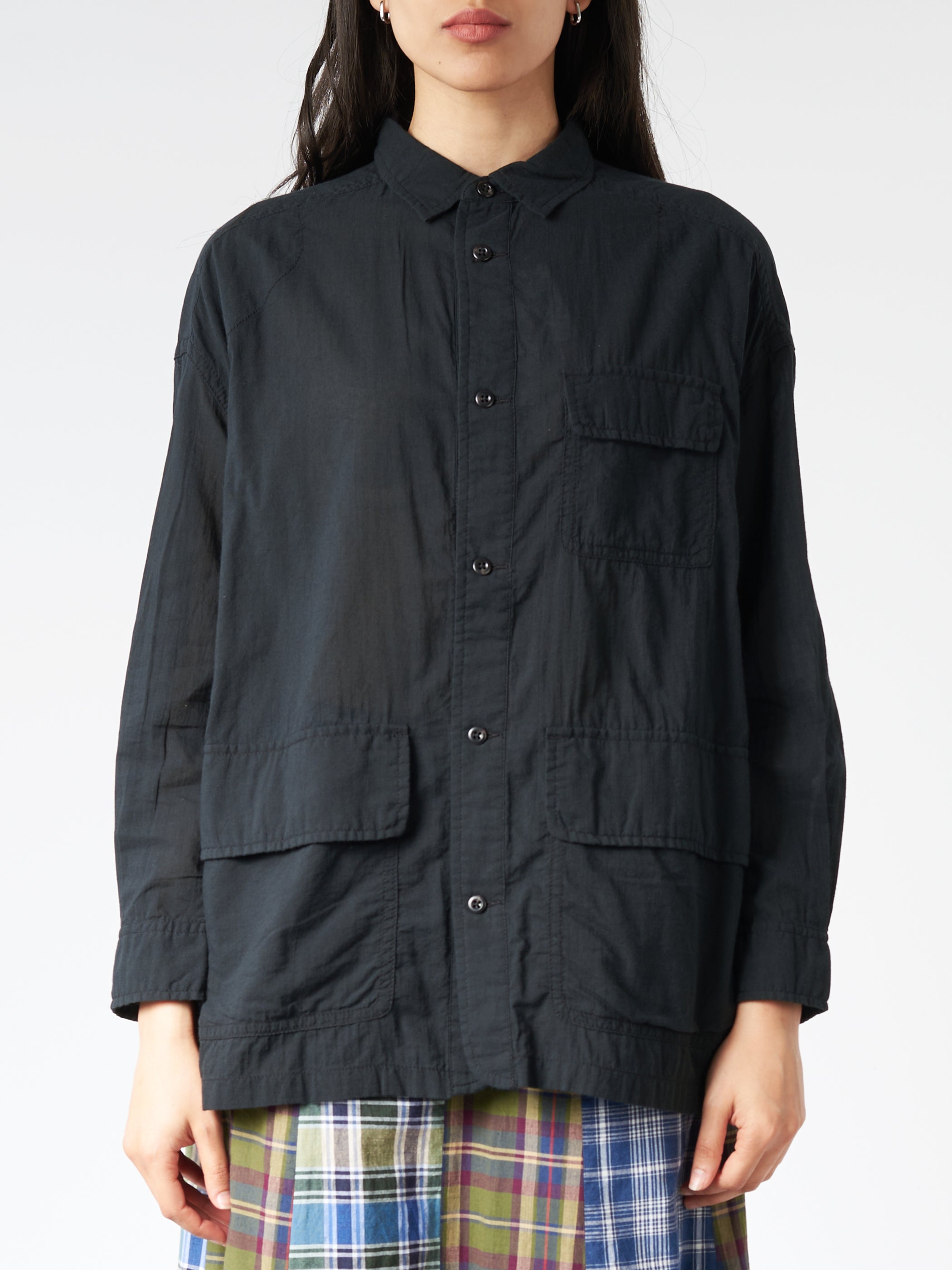 BEAMS BOY - Hunting Shirt in Black – gravitypope