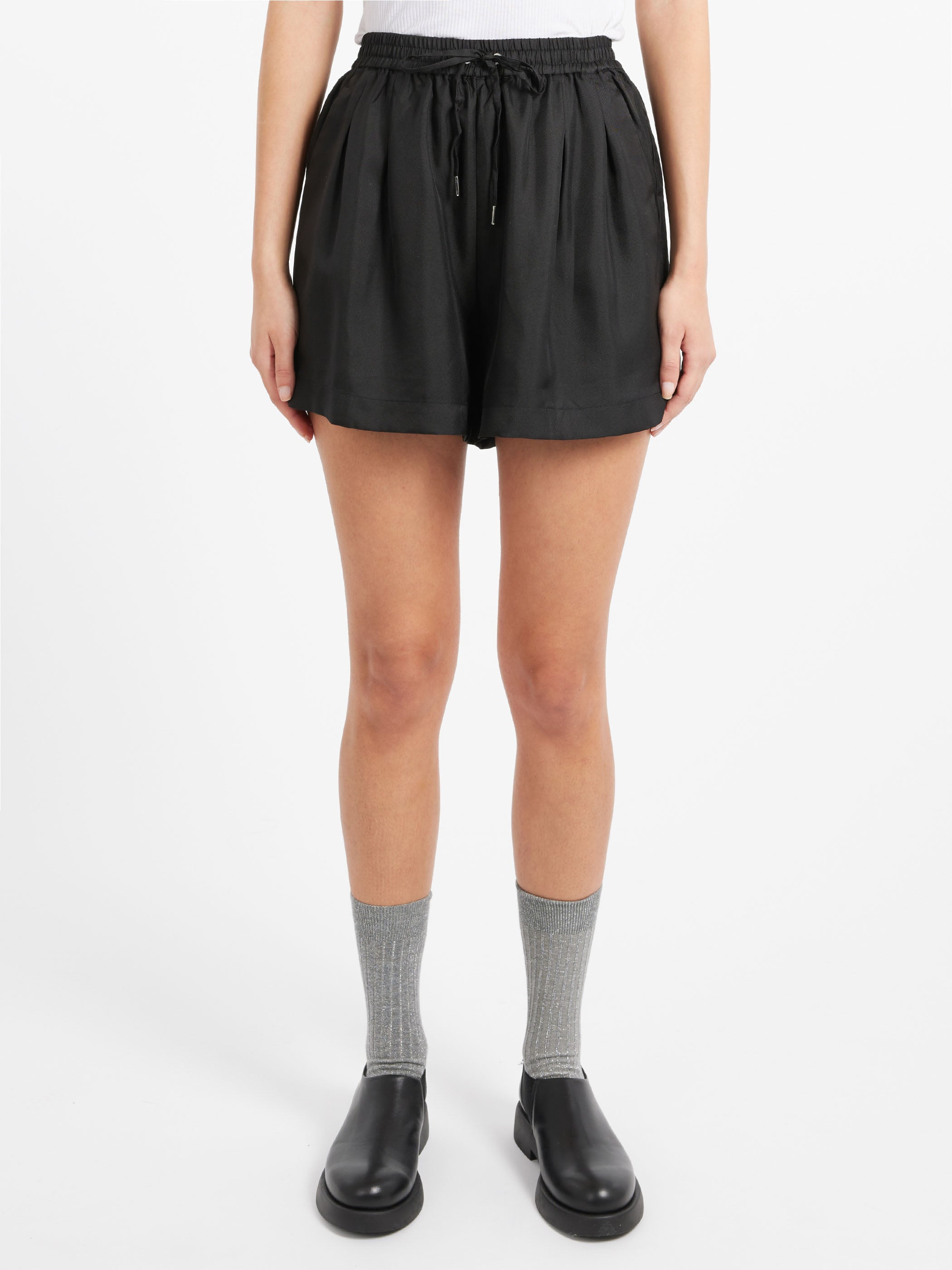 Twill Slouch Shorts