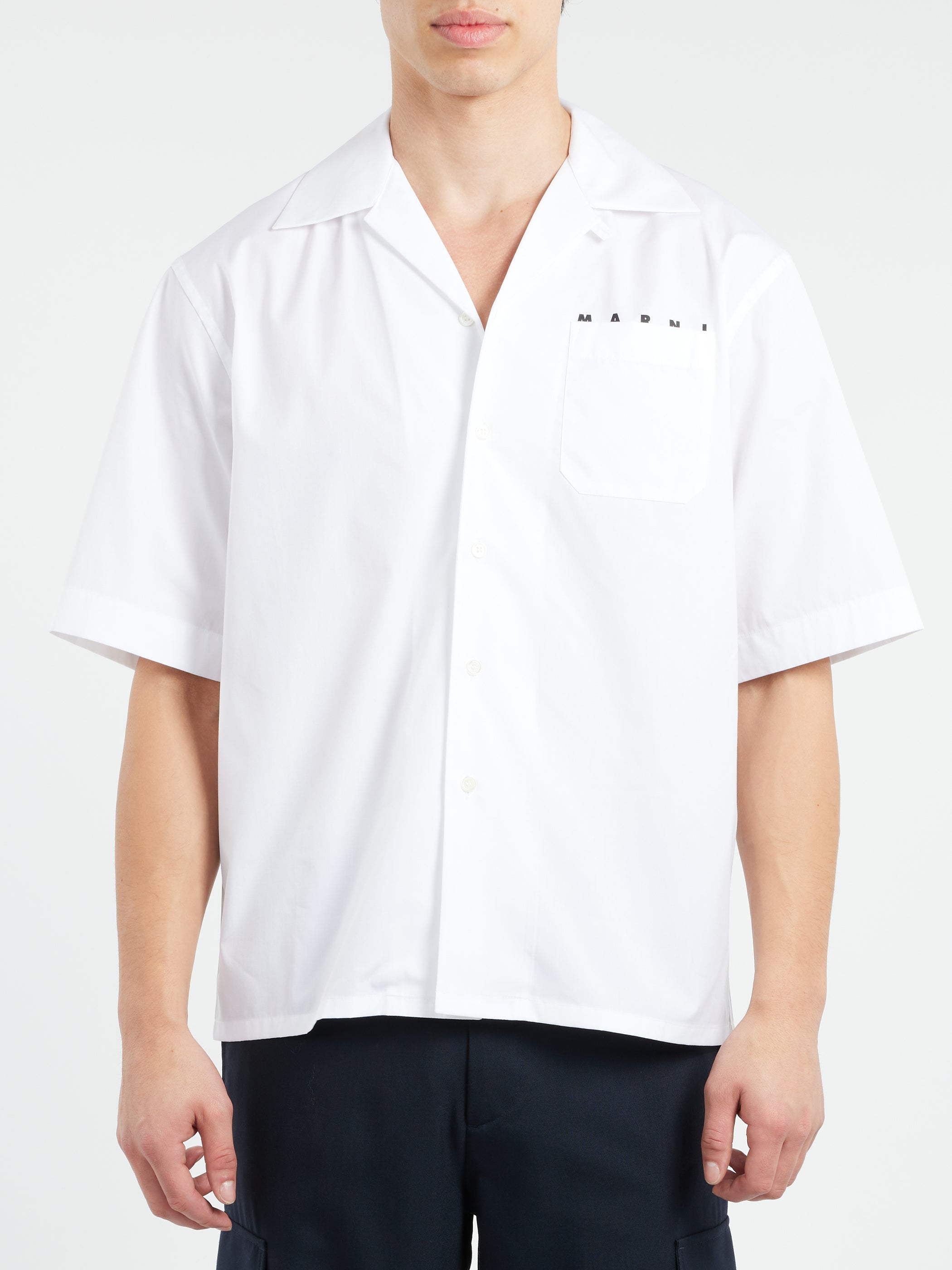 Bowling Shirt with Hidden Logo