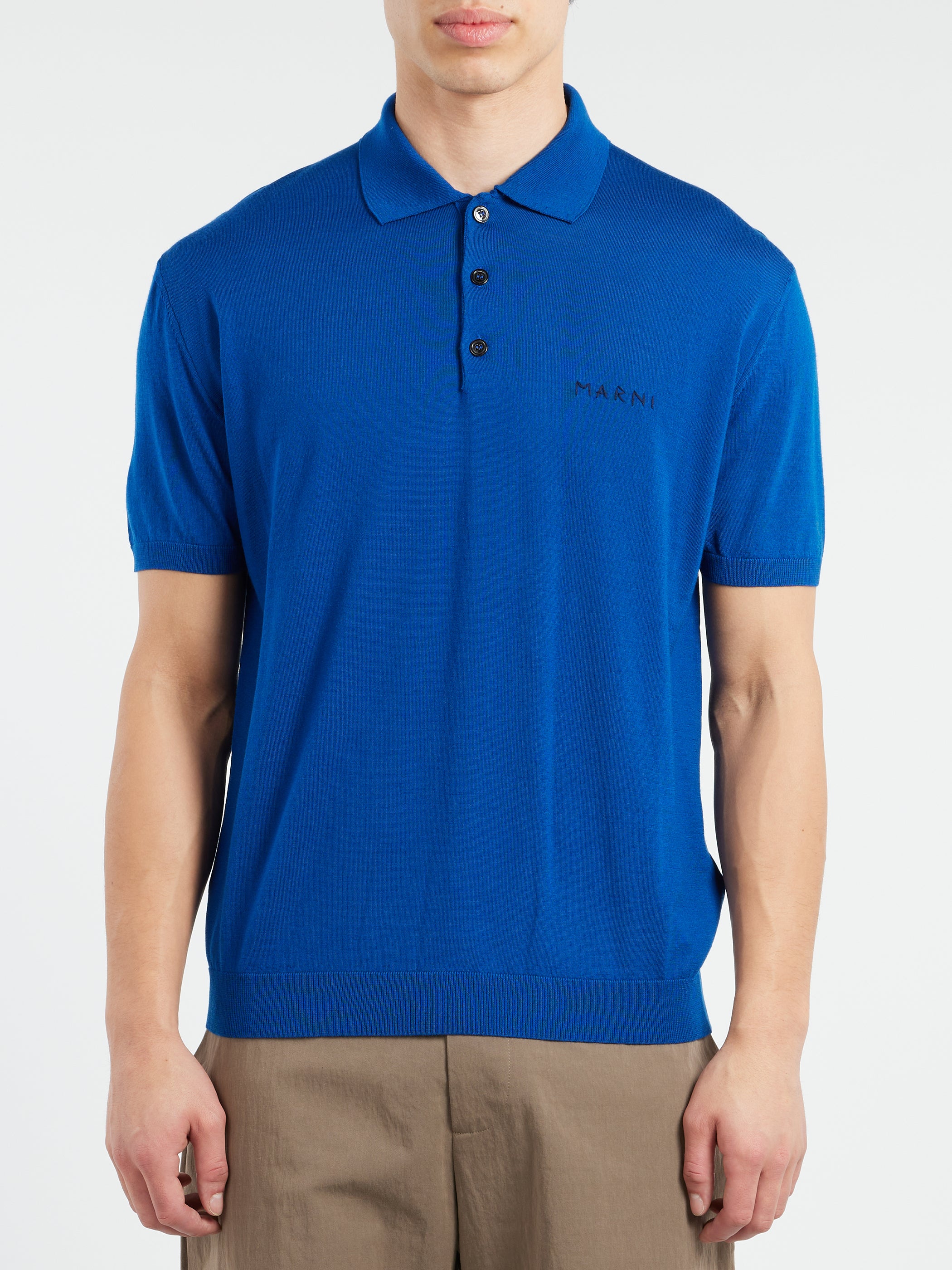 Polo Shirt with Marni Mending