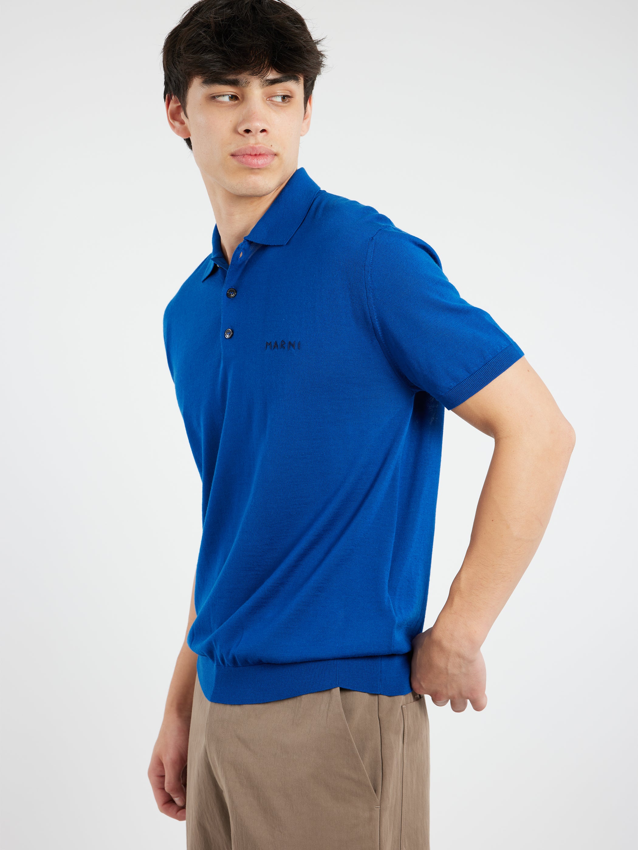 Polo Shirt with Marni Mending