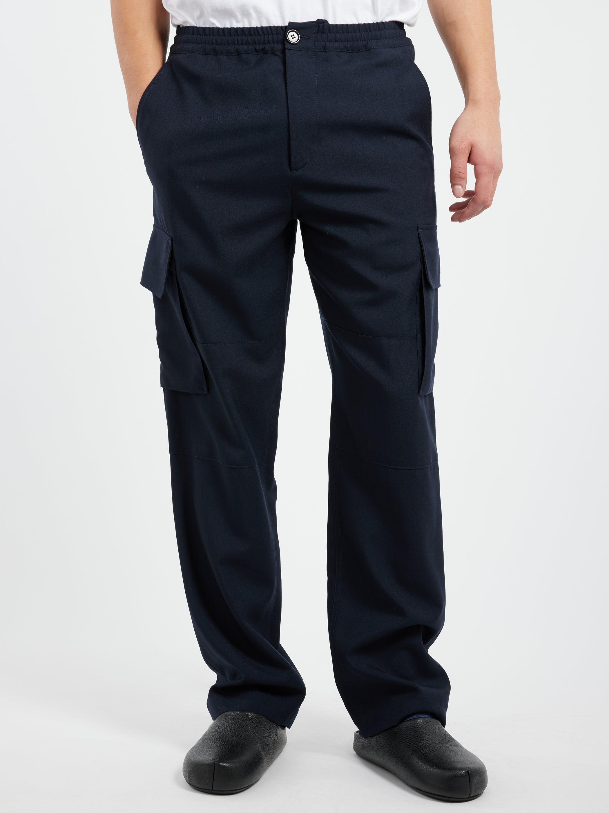 Wool Cargo Pants