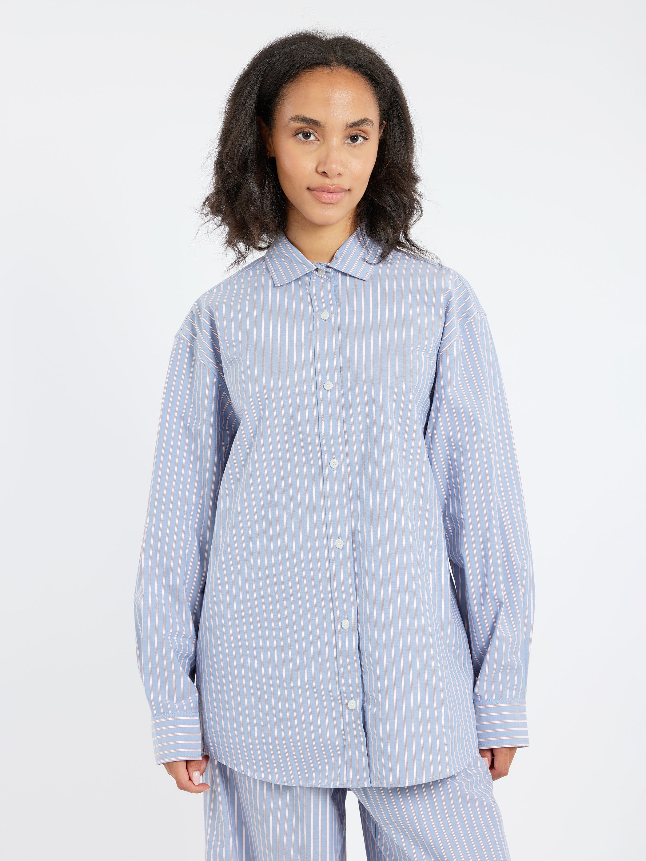 Baserange - Ole Shirt Dress in Stripe – gravitypope