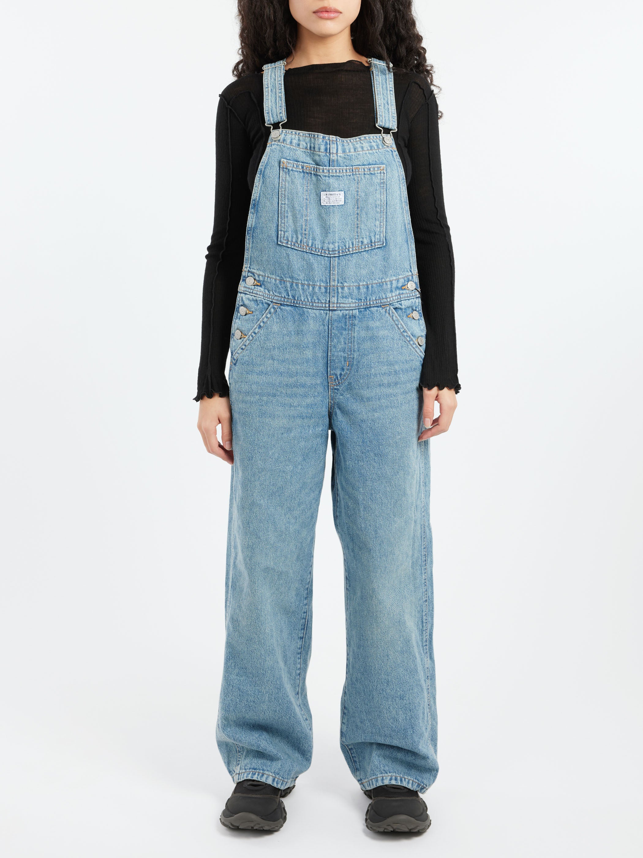 Levi s Baggy Women s Overall in Lasting Imprint Medium Wash gravitypope