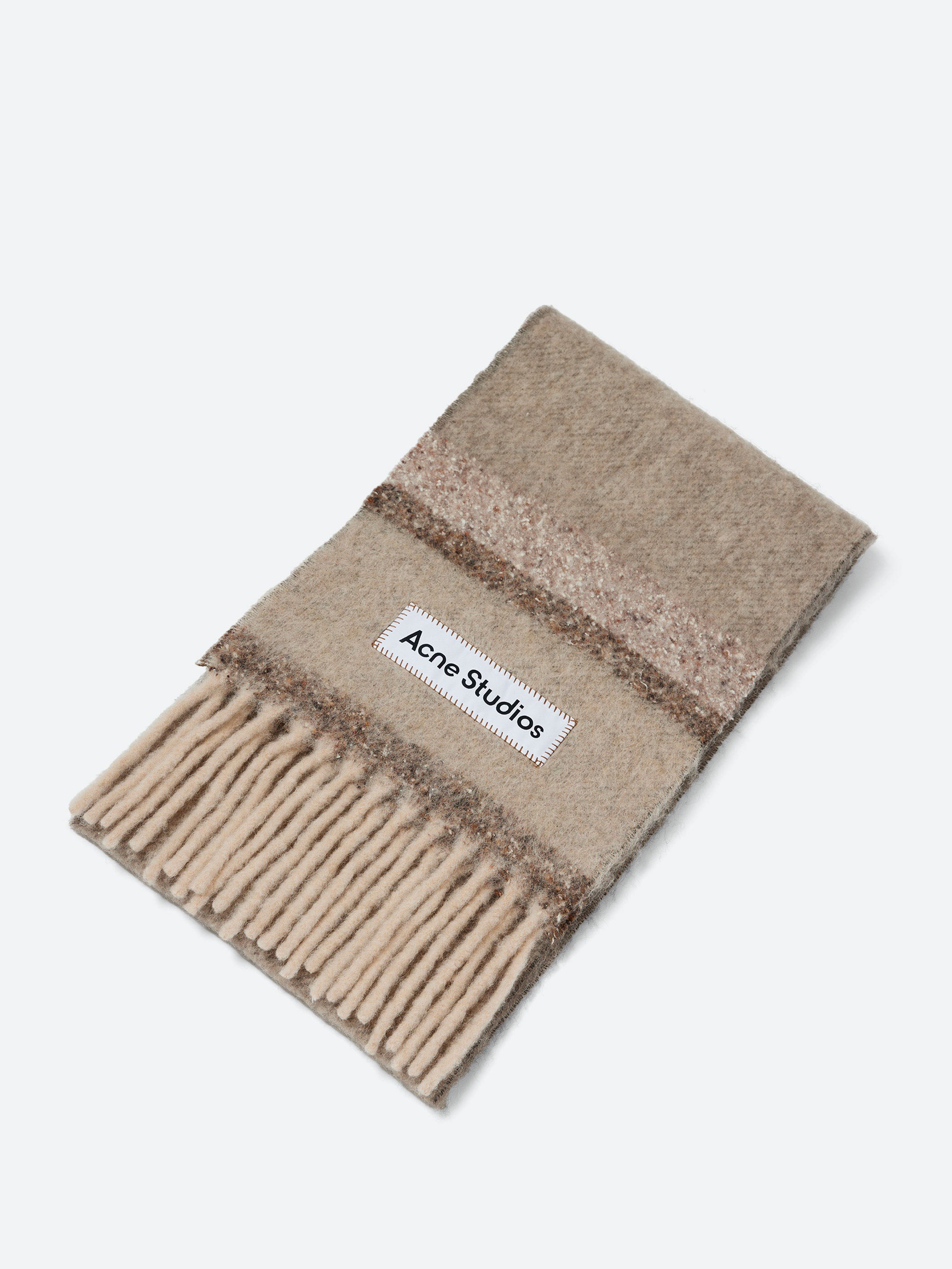 Fringed Logo Scarf