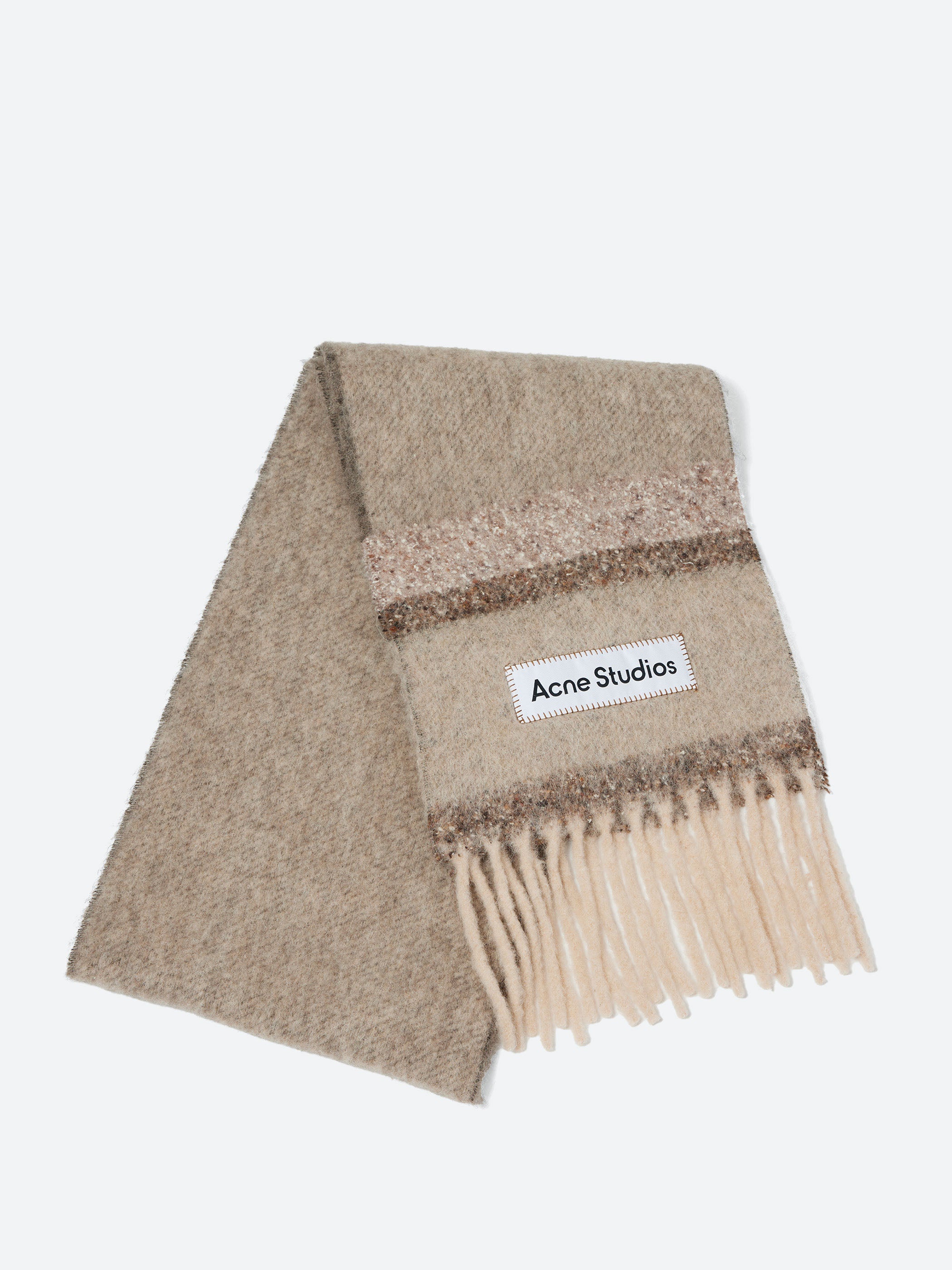 Fringed Logo Scarf