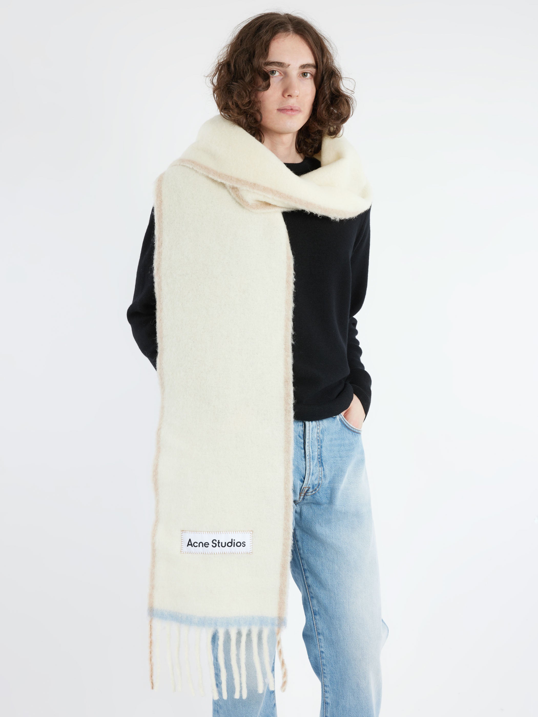 Wool Mohair Scarf