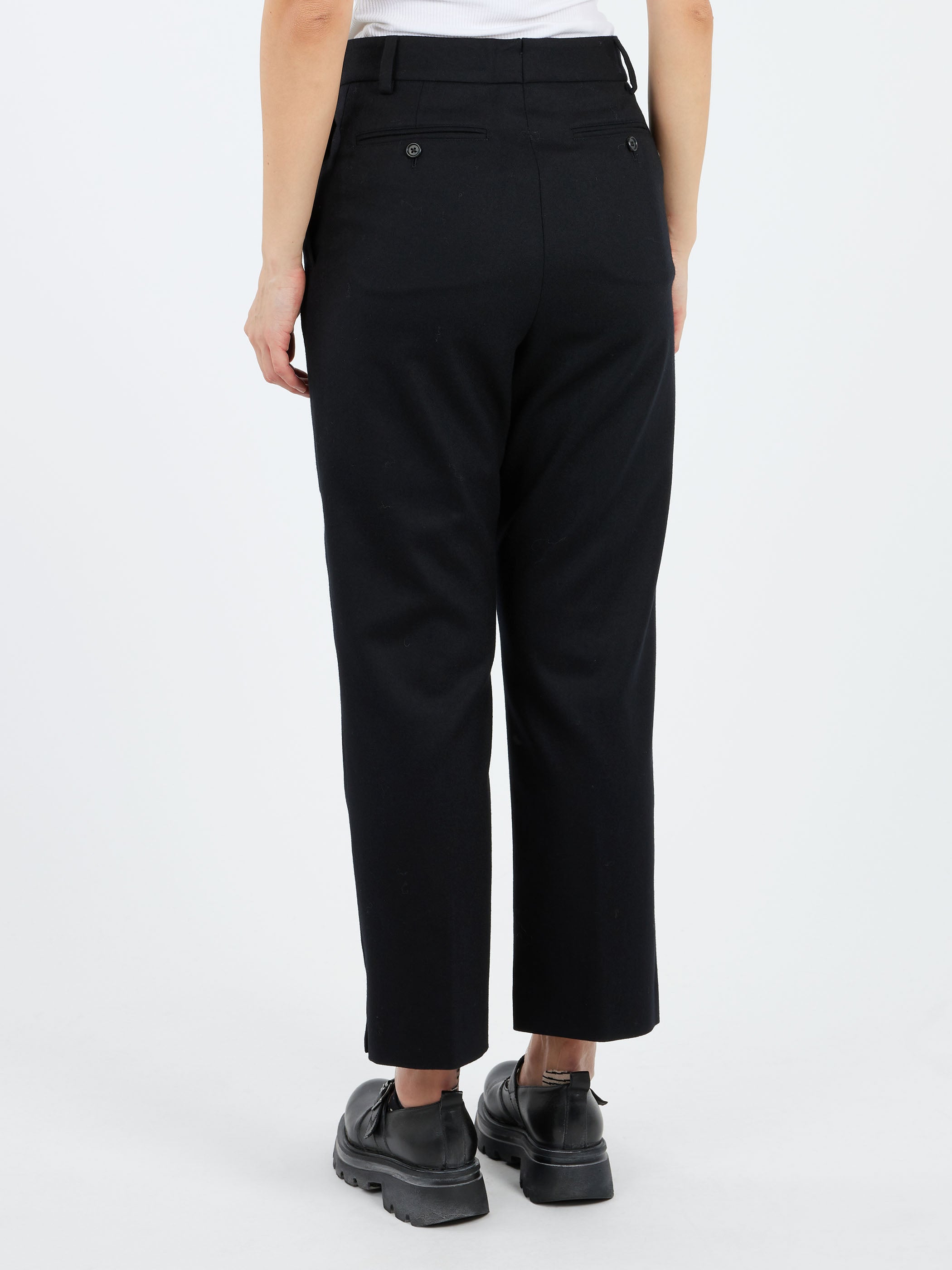 Midi Waist Crop Trouser