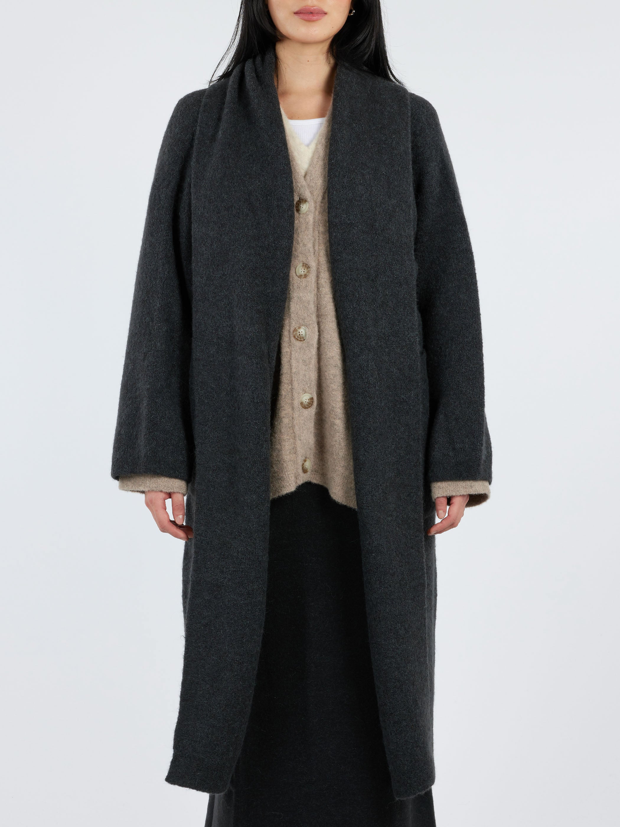 Double Face Long Coat