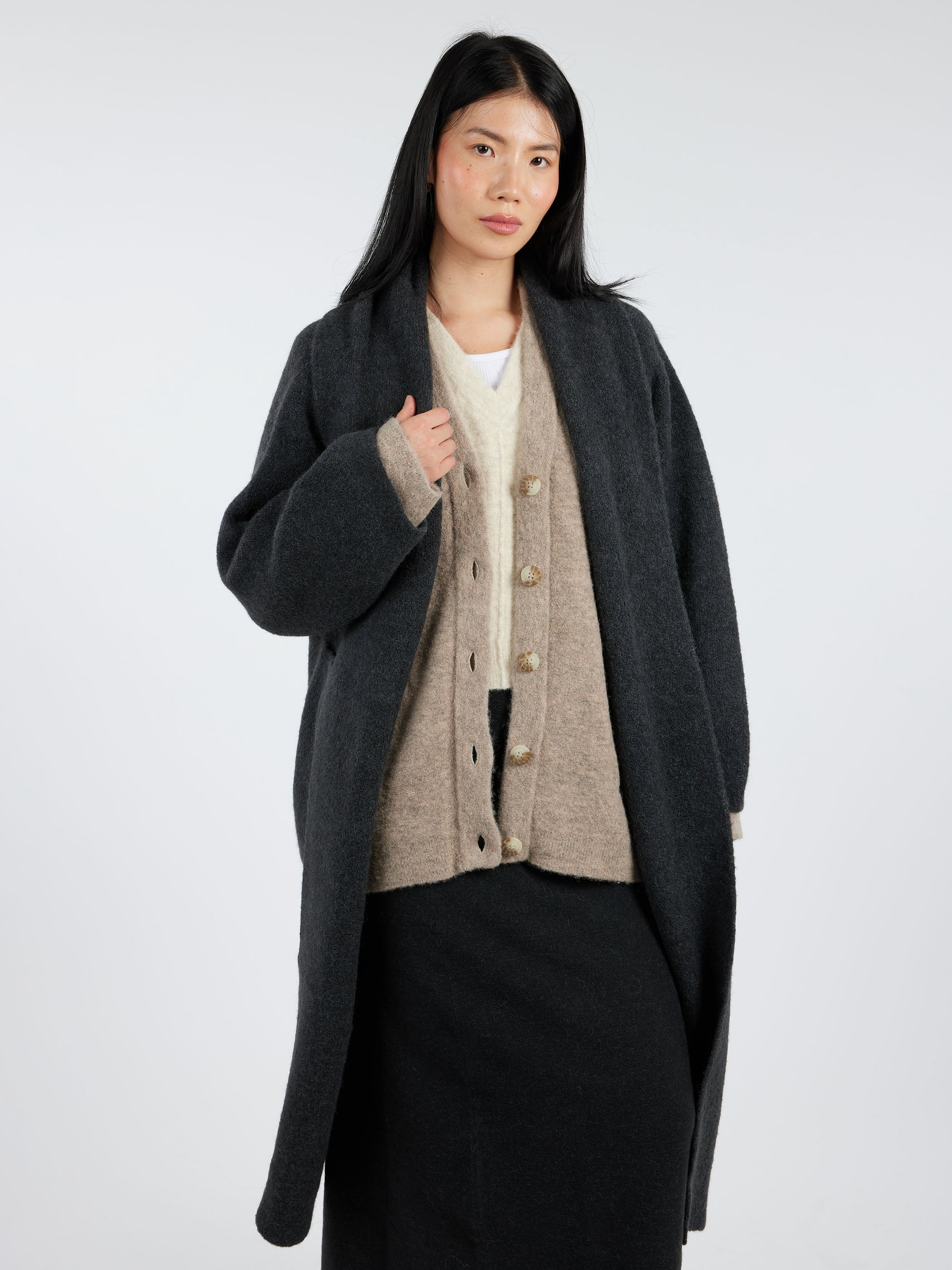 Double Face Long Coat