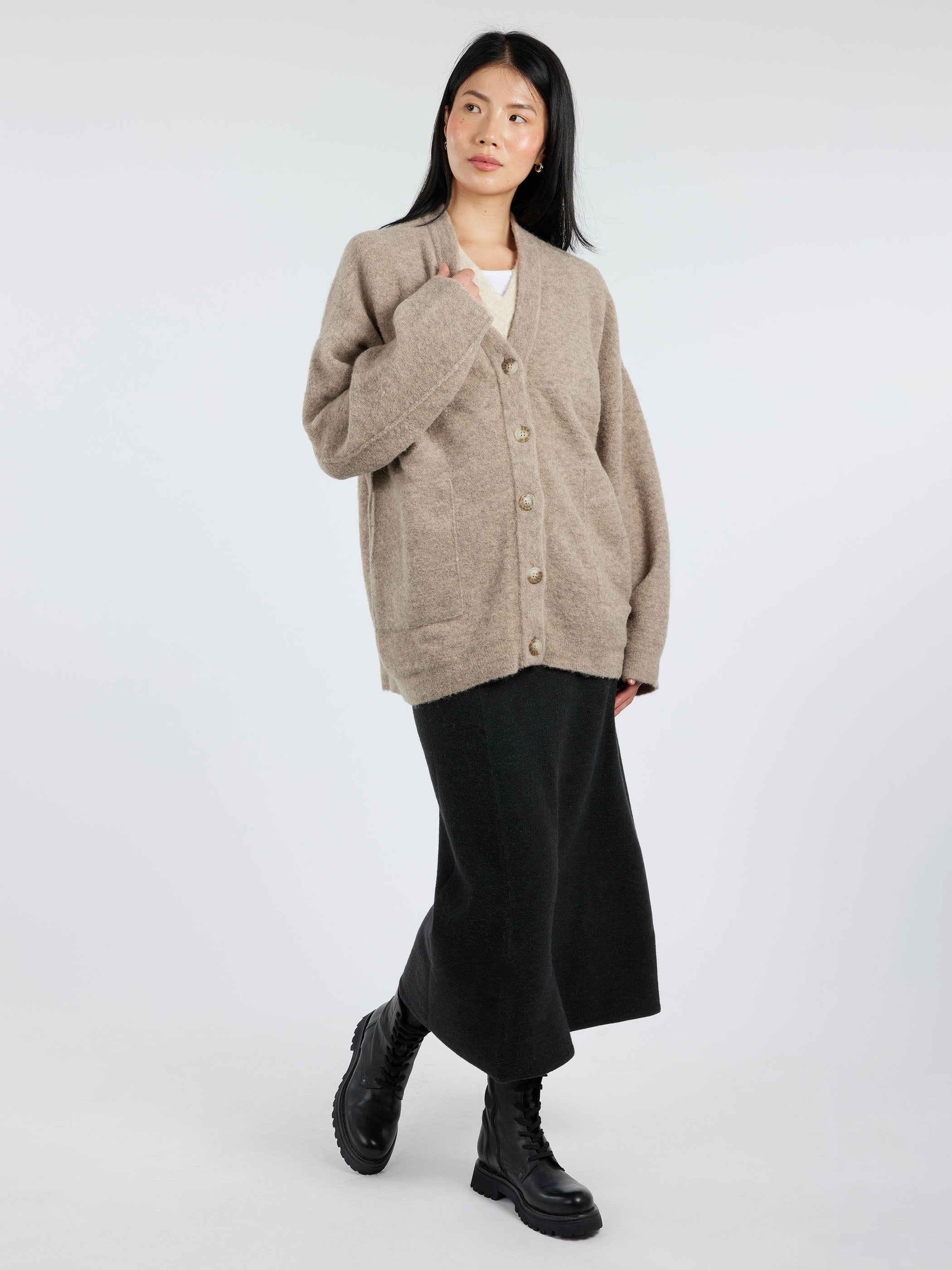 Fleece Cardigan