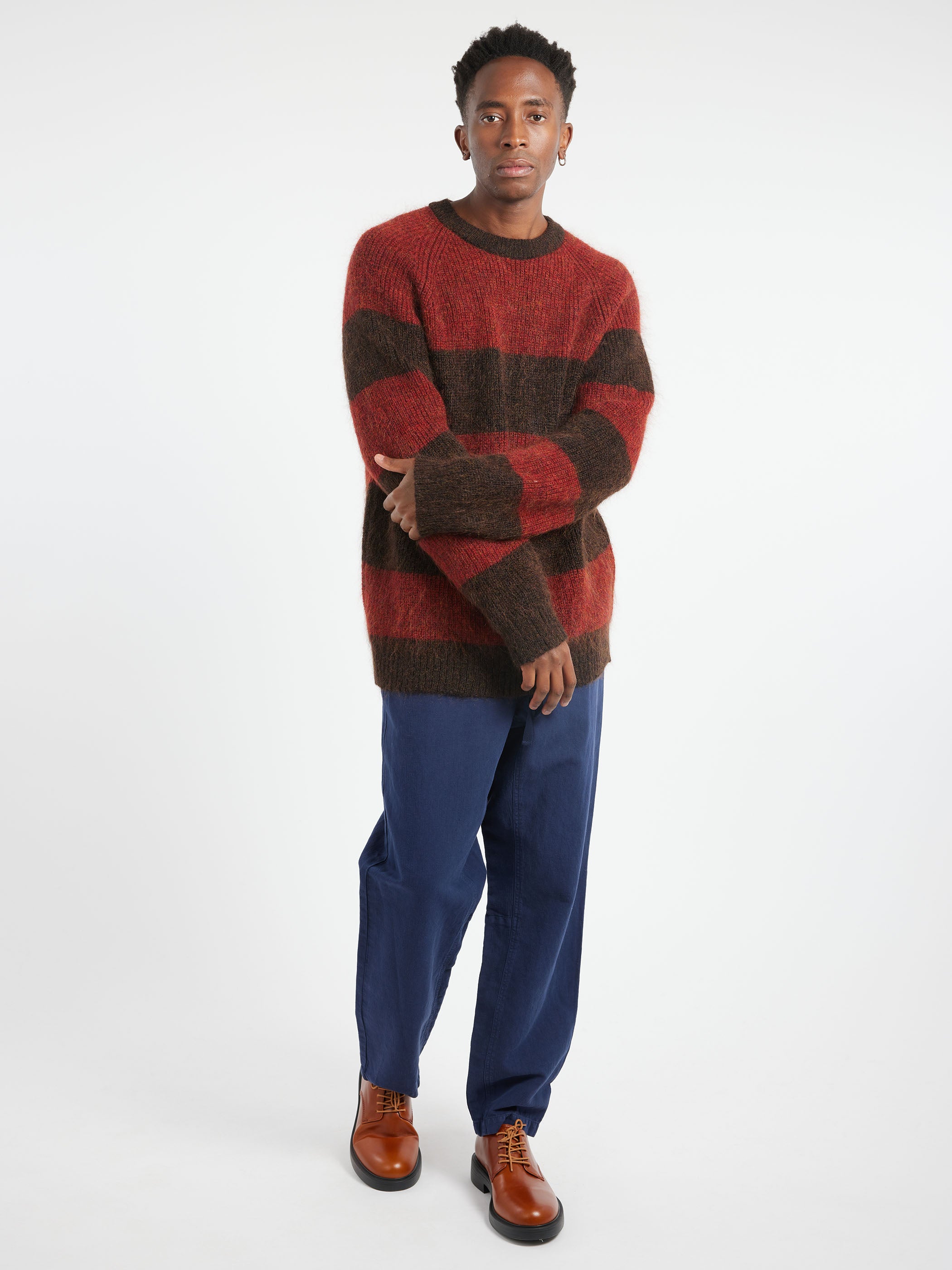 Suedehead Stripe Knit