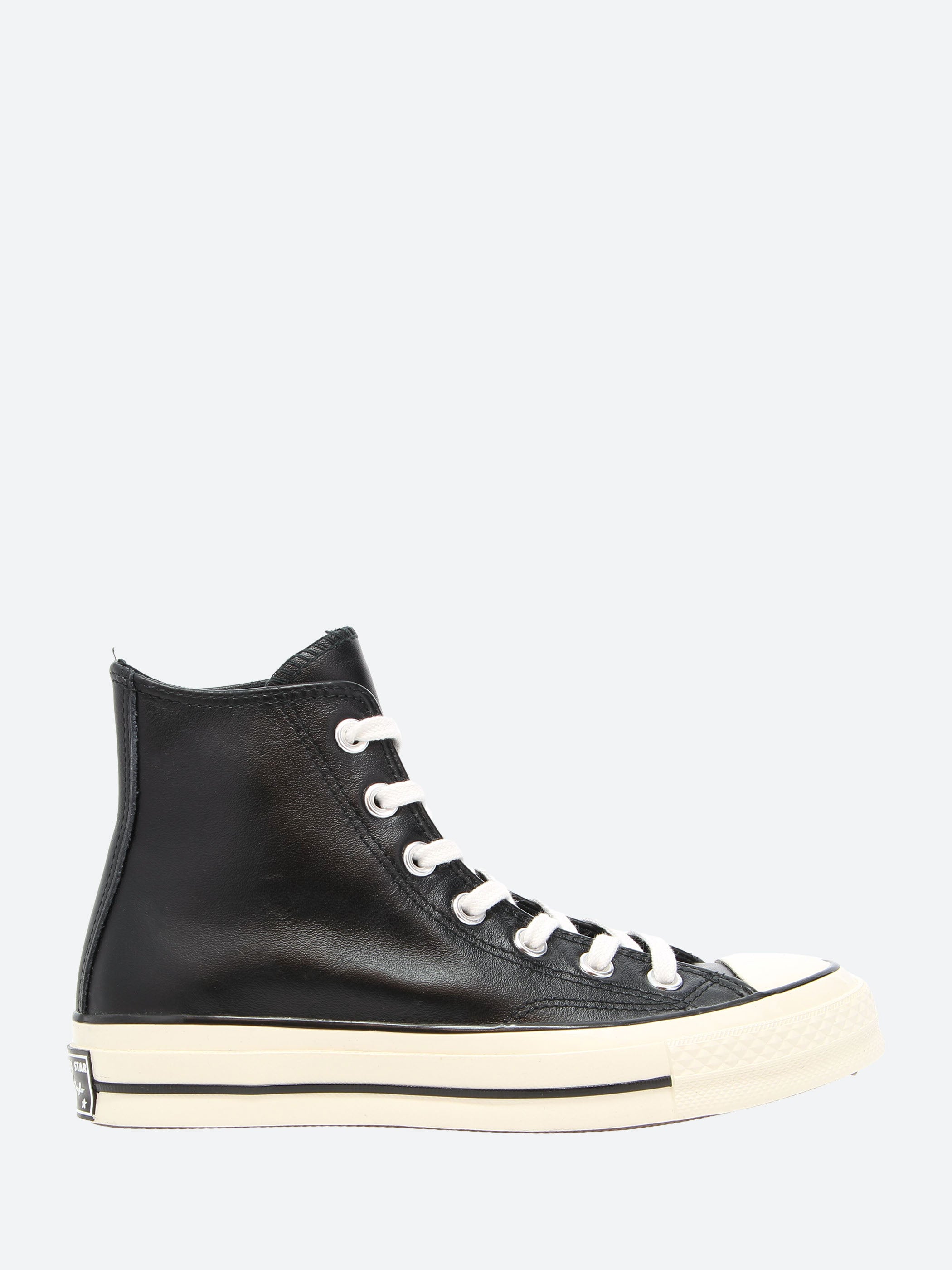 Converse Chuck 70 Leather High Top in Black and White gravitypope