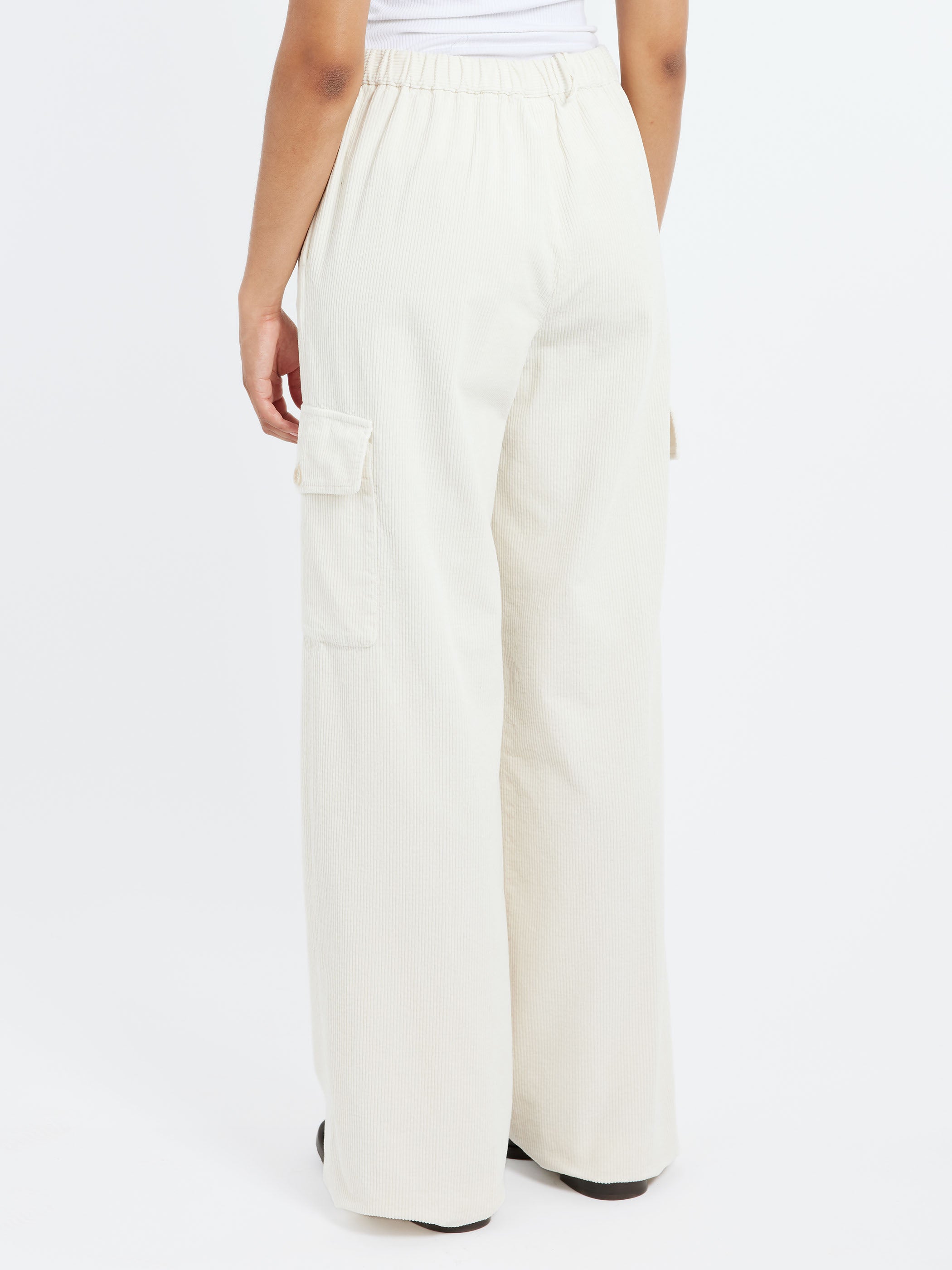 Wide Corduroy Trousers