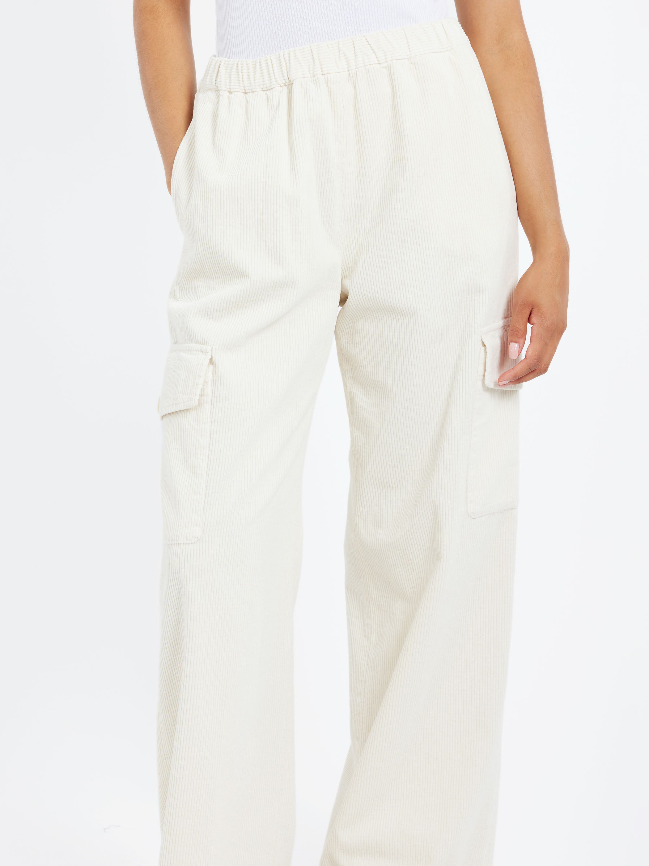 Wide Corduroy Trousers