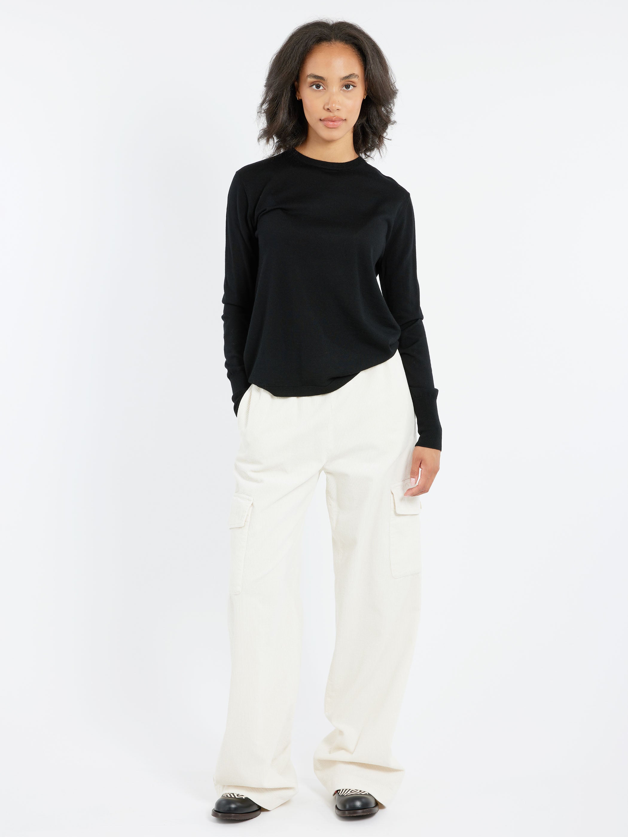 Wide Corduroy Trousers