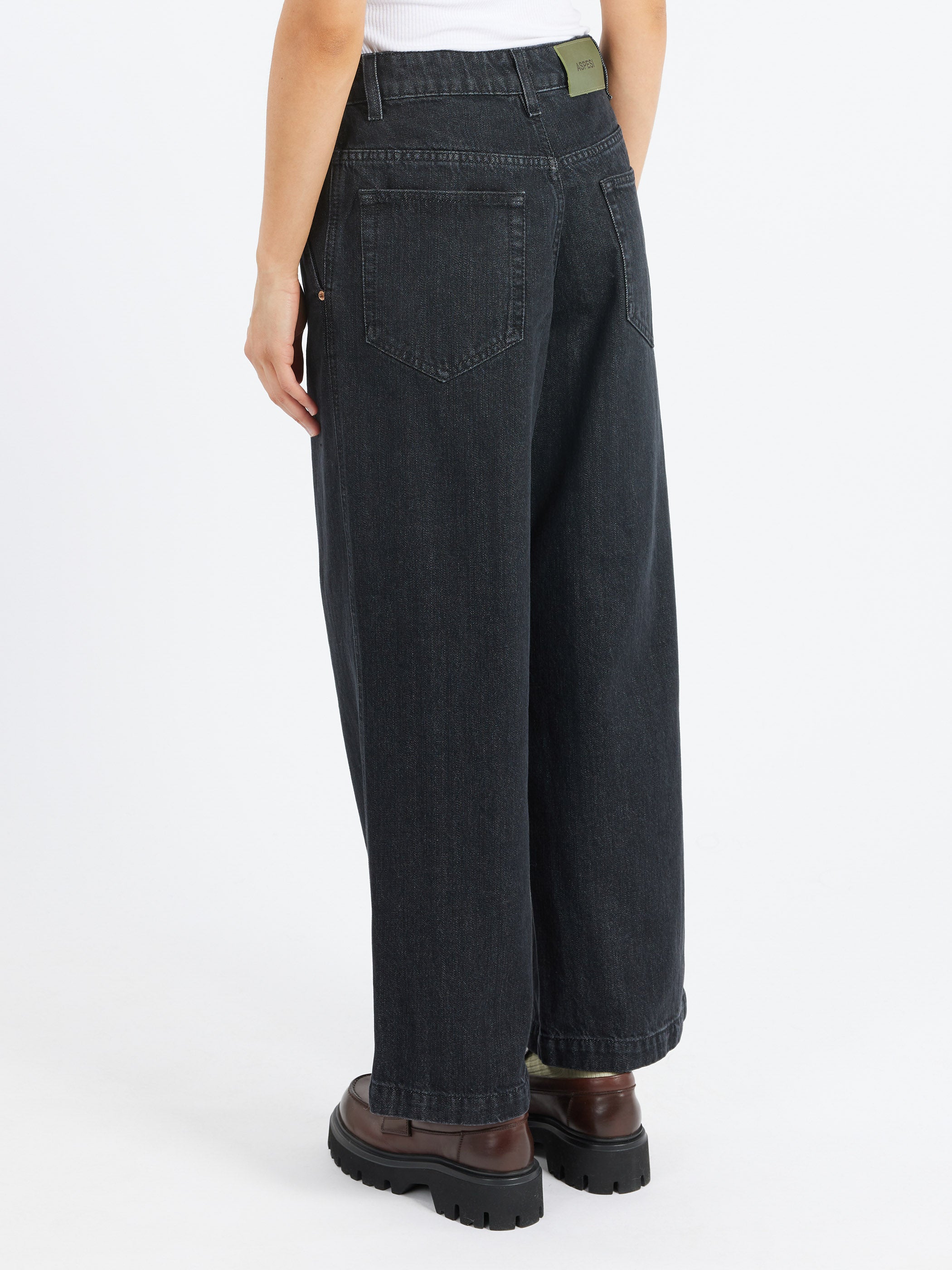 High-Waisted Denim