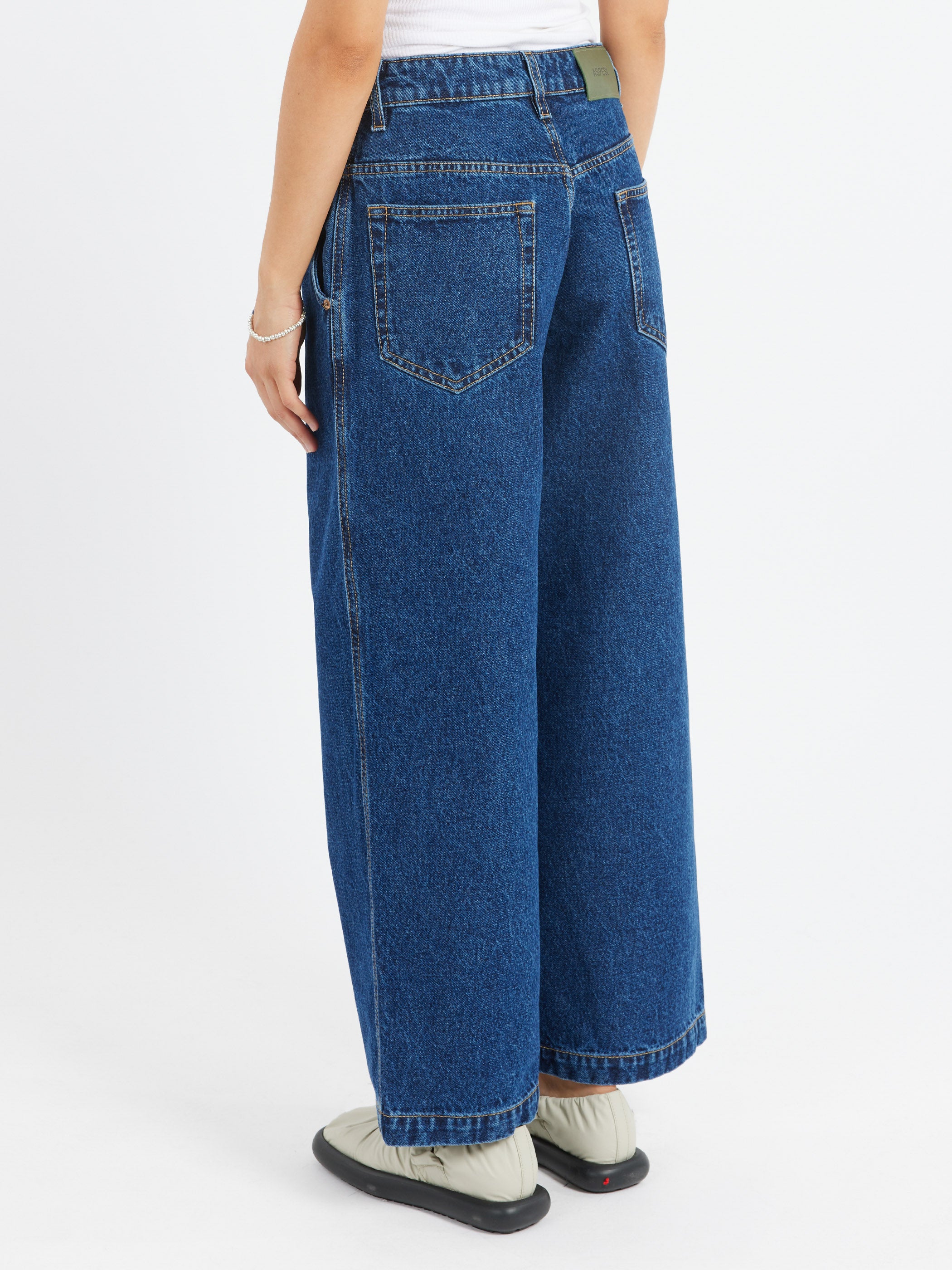 High-Waisted Denim