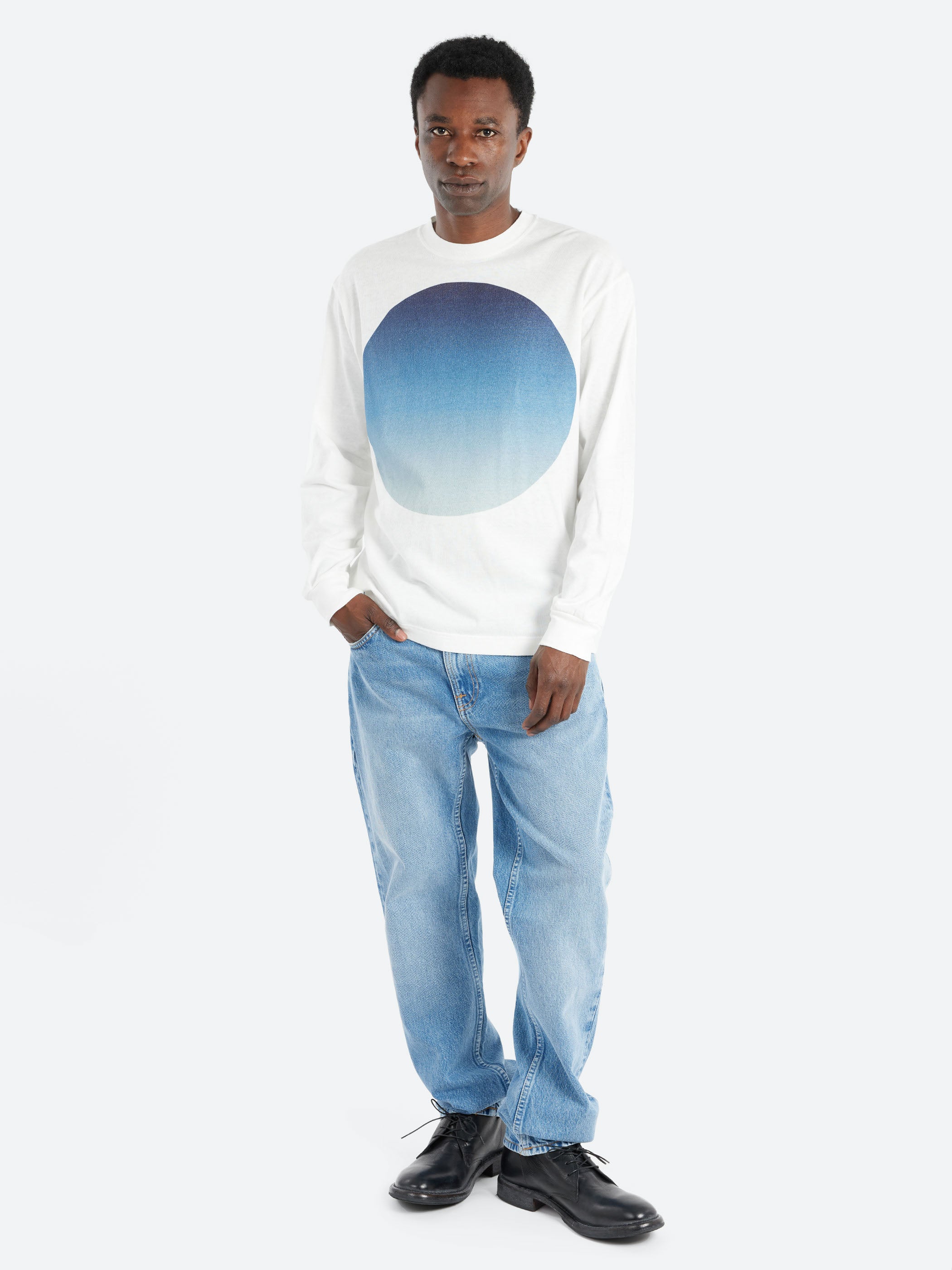 Omaru Gradation Long Sleeve T-Shirt