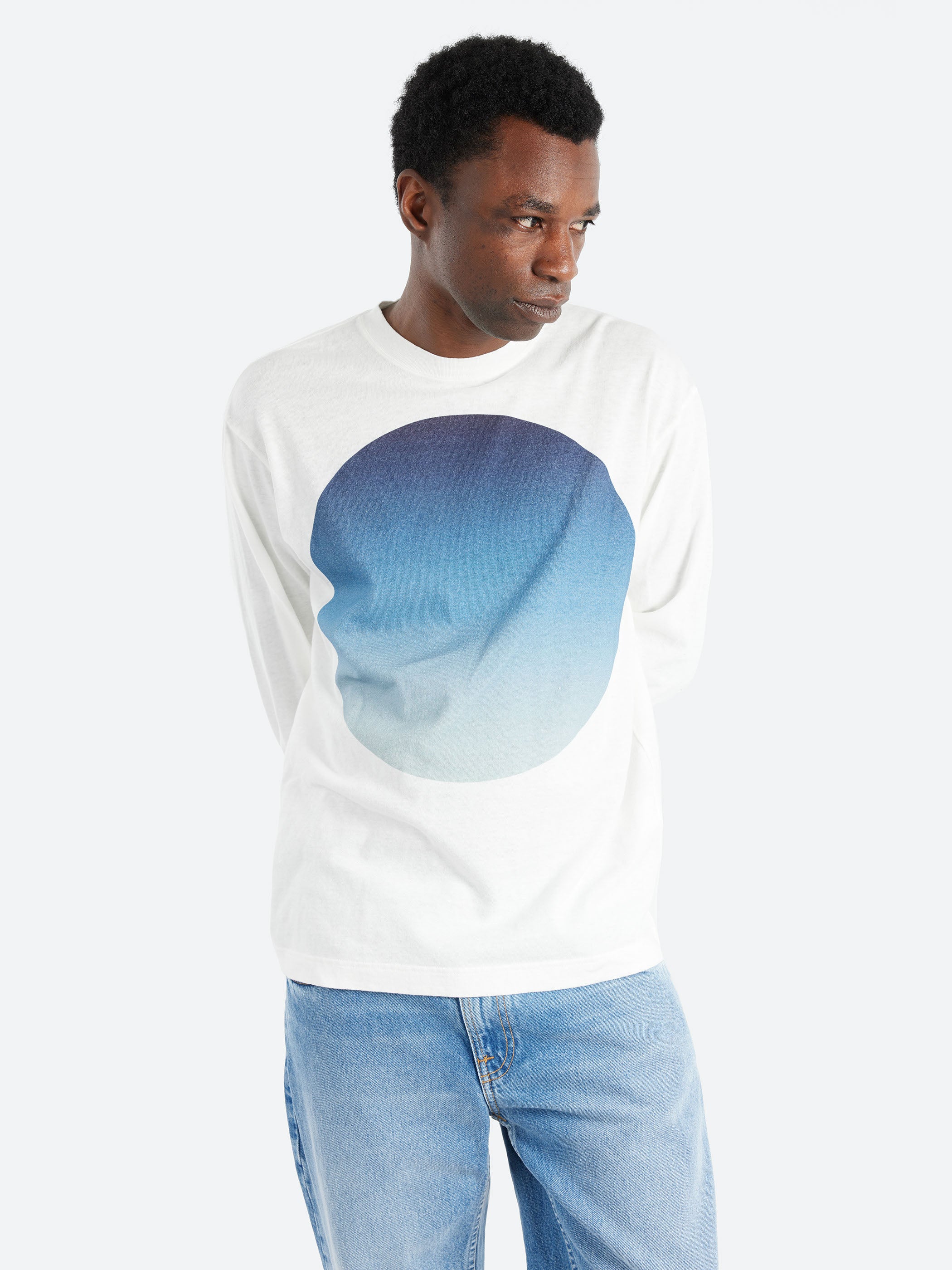 Omaru Gradation Long Sleeve T-Shirt