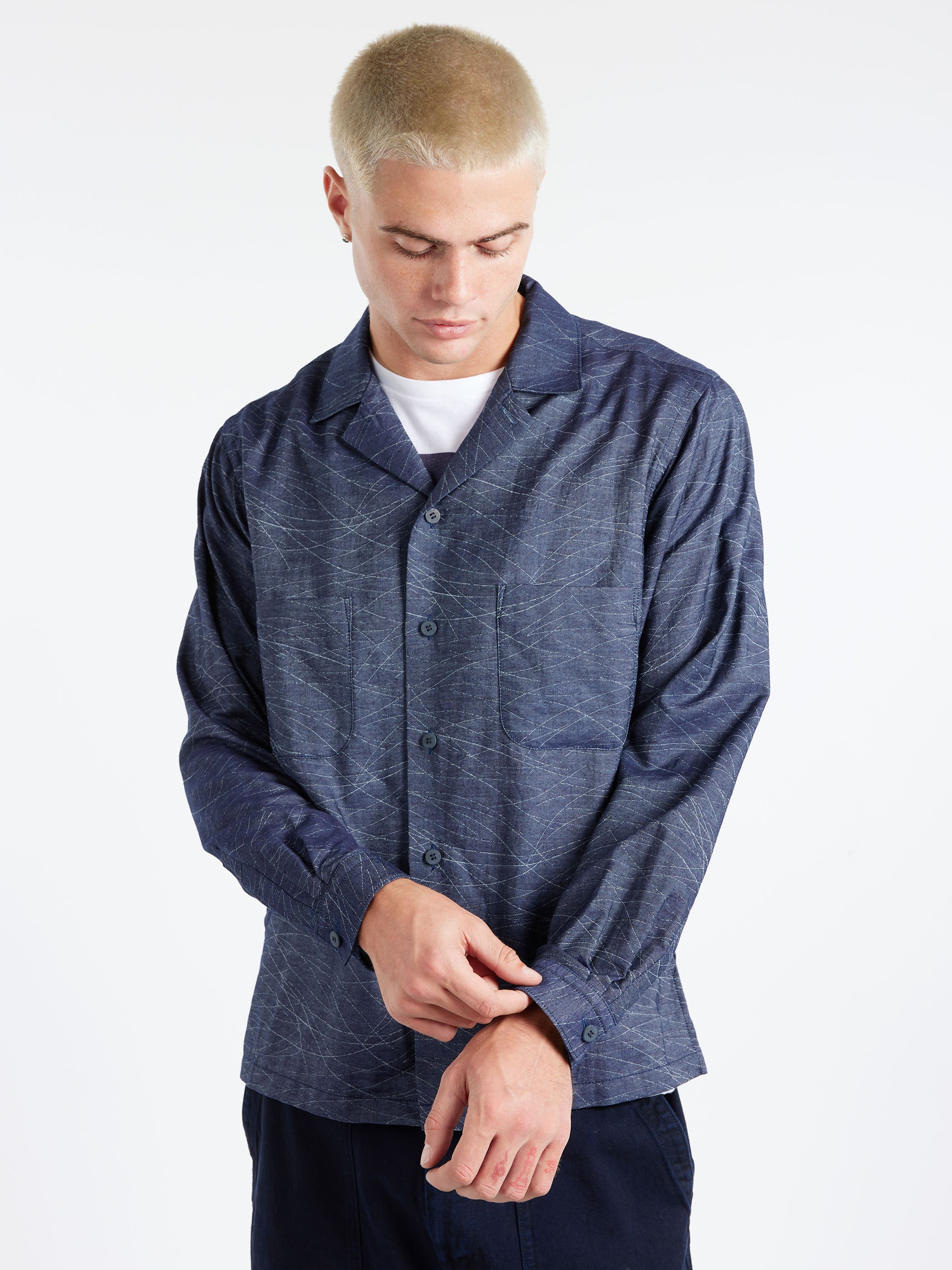 Indigo Wind Long Sleeve Shirt