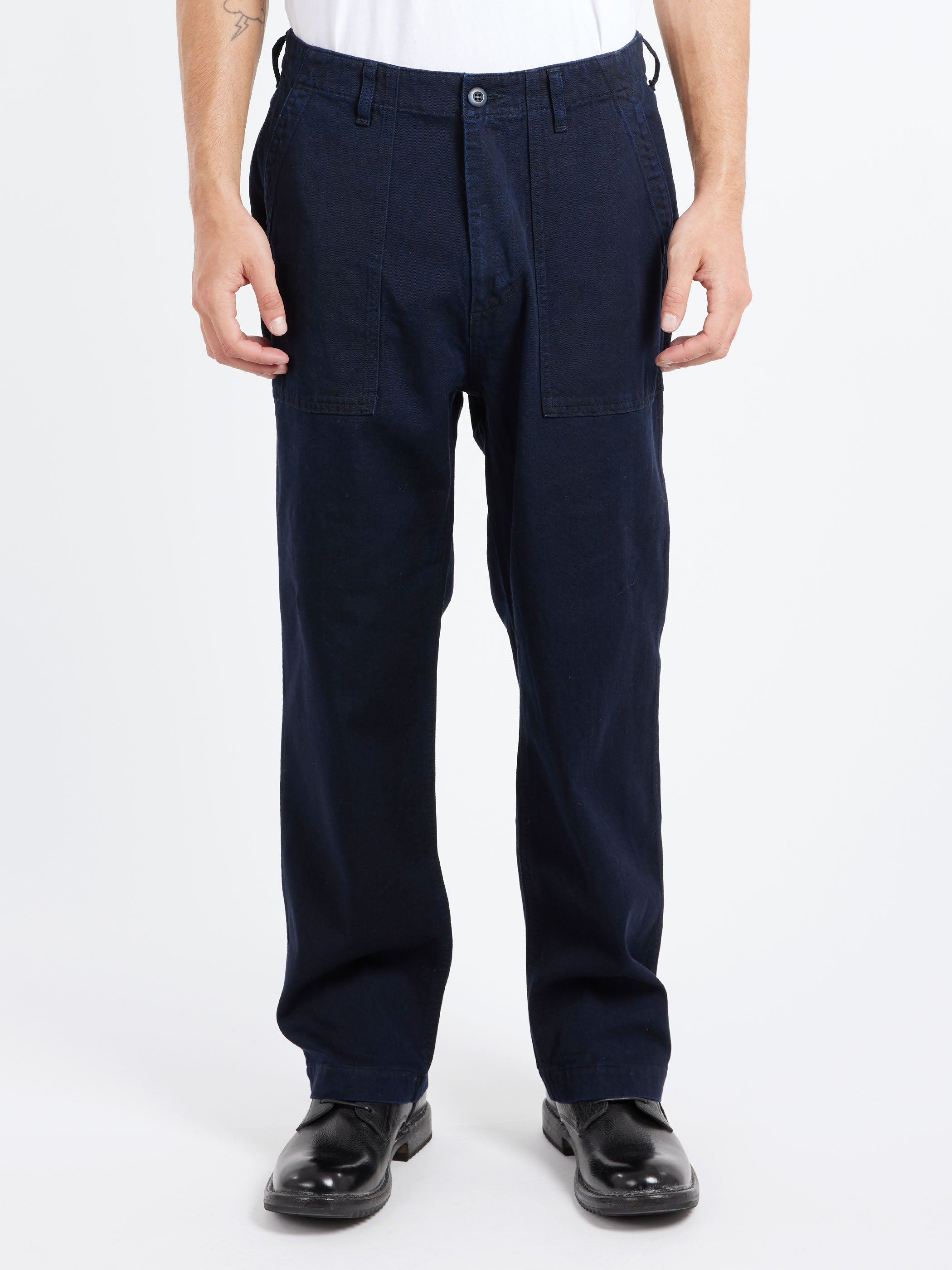 Cotton Tencel Twill Fatigue Pants